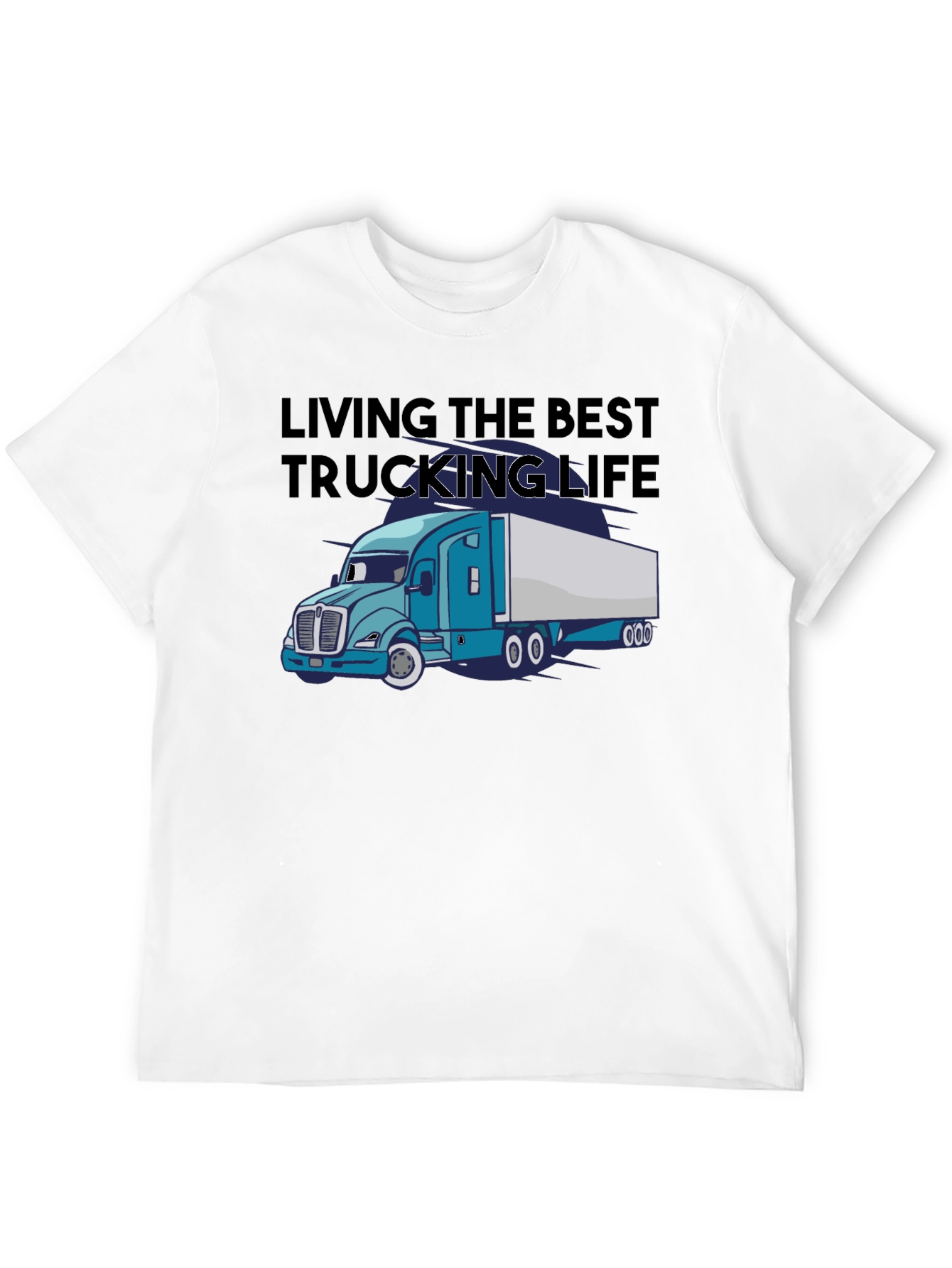 Trucking Life Black T-Shirt