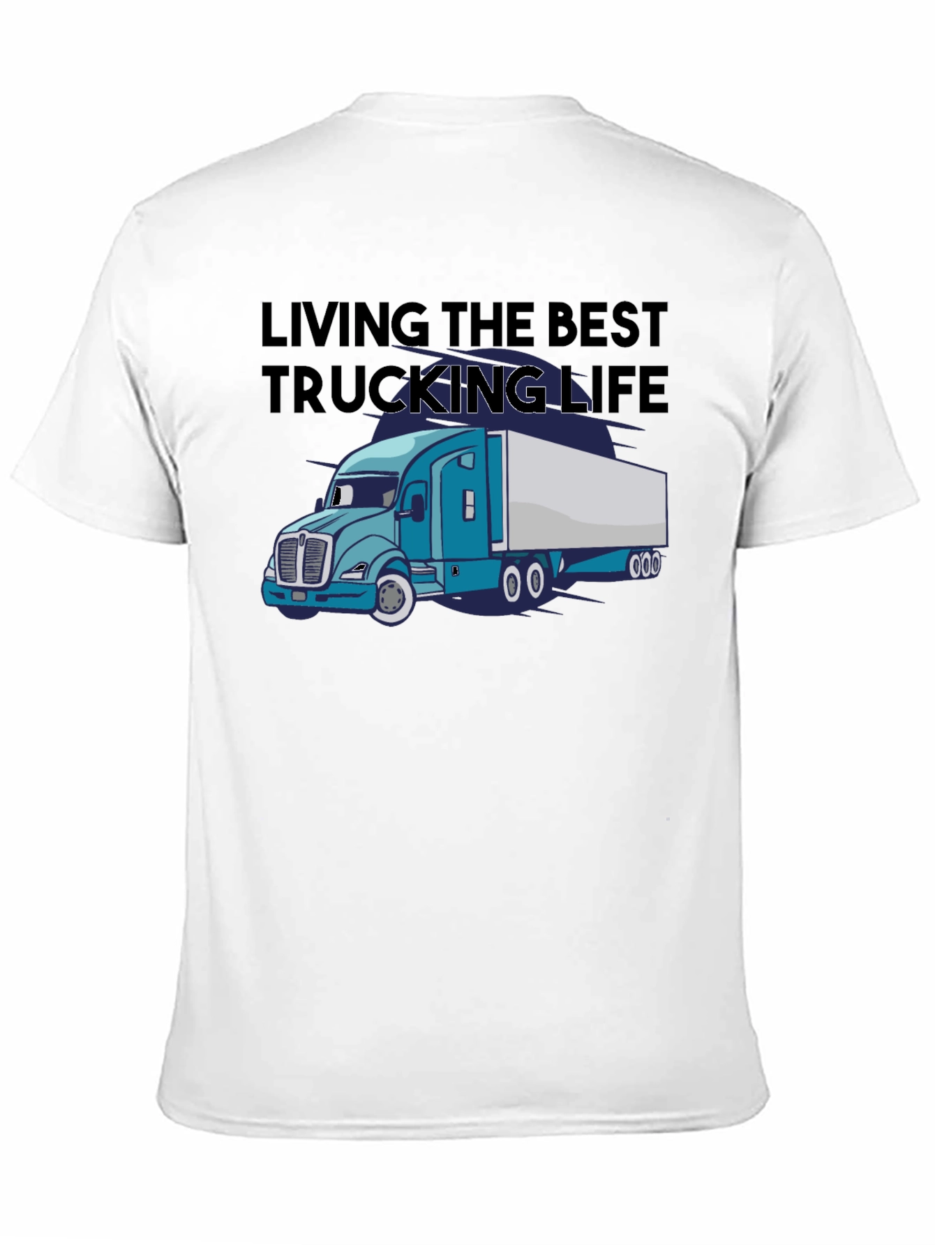 Trucking Life Black T-Shirt