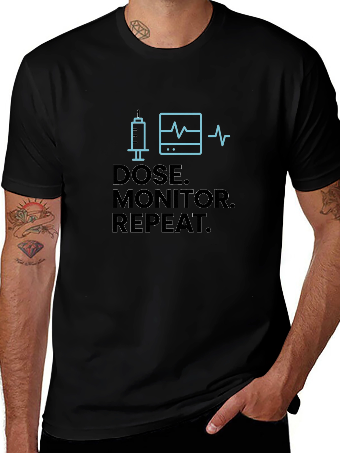 Dose Monitor Repeat T-Shirt