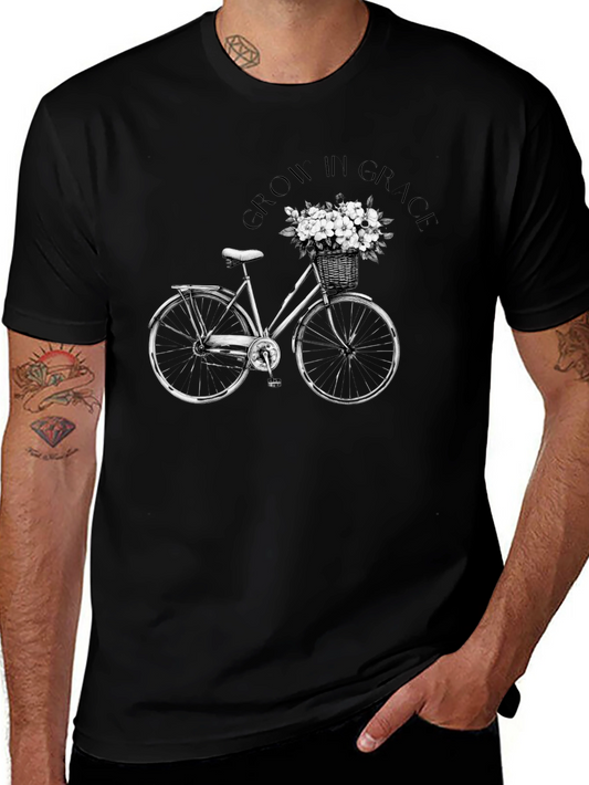 Grow in Grace Bicycle Graphic Tee