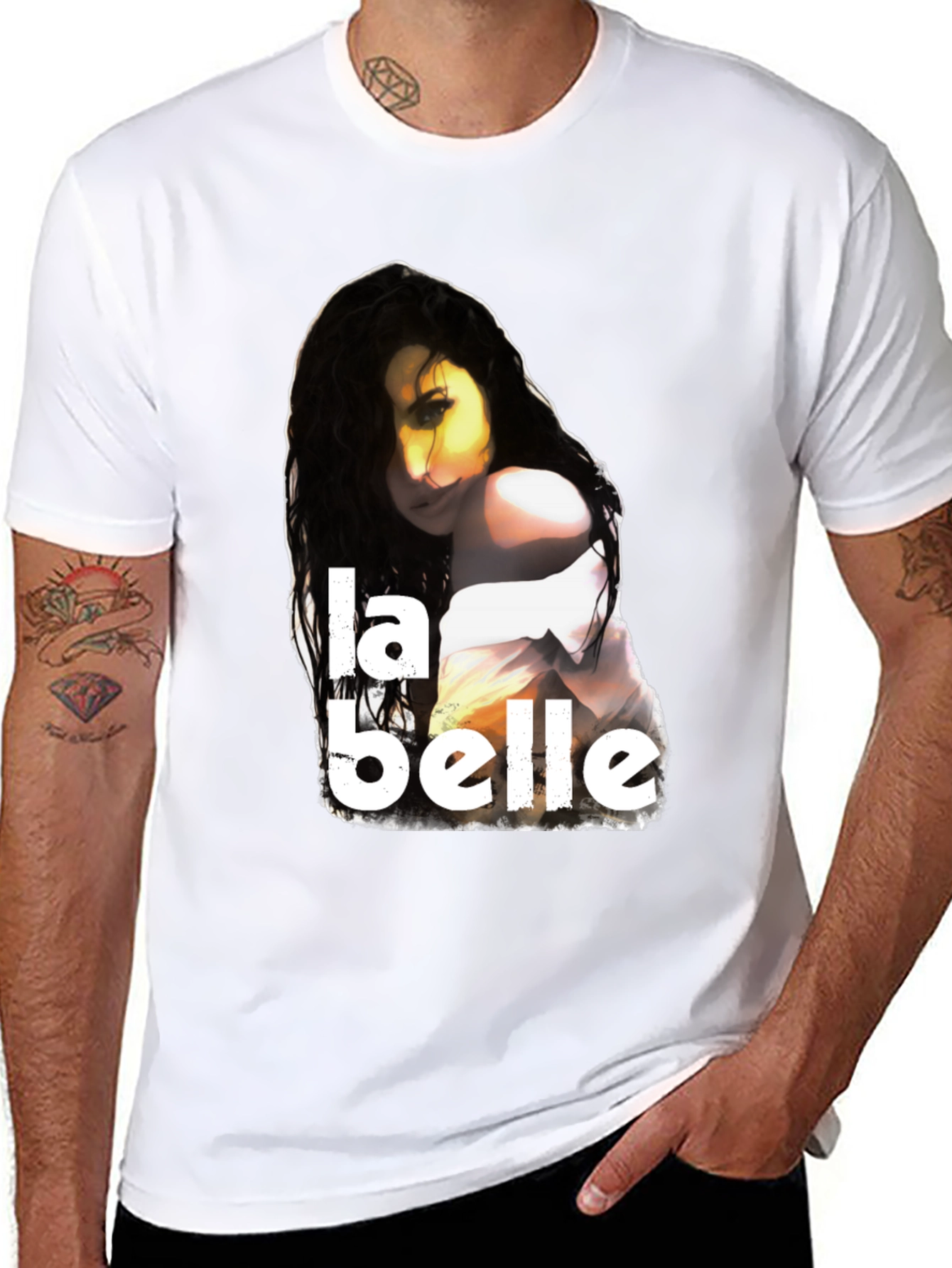 La Belle Graphic T-Shirt - Stylish Unisex Tee