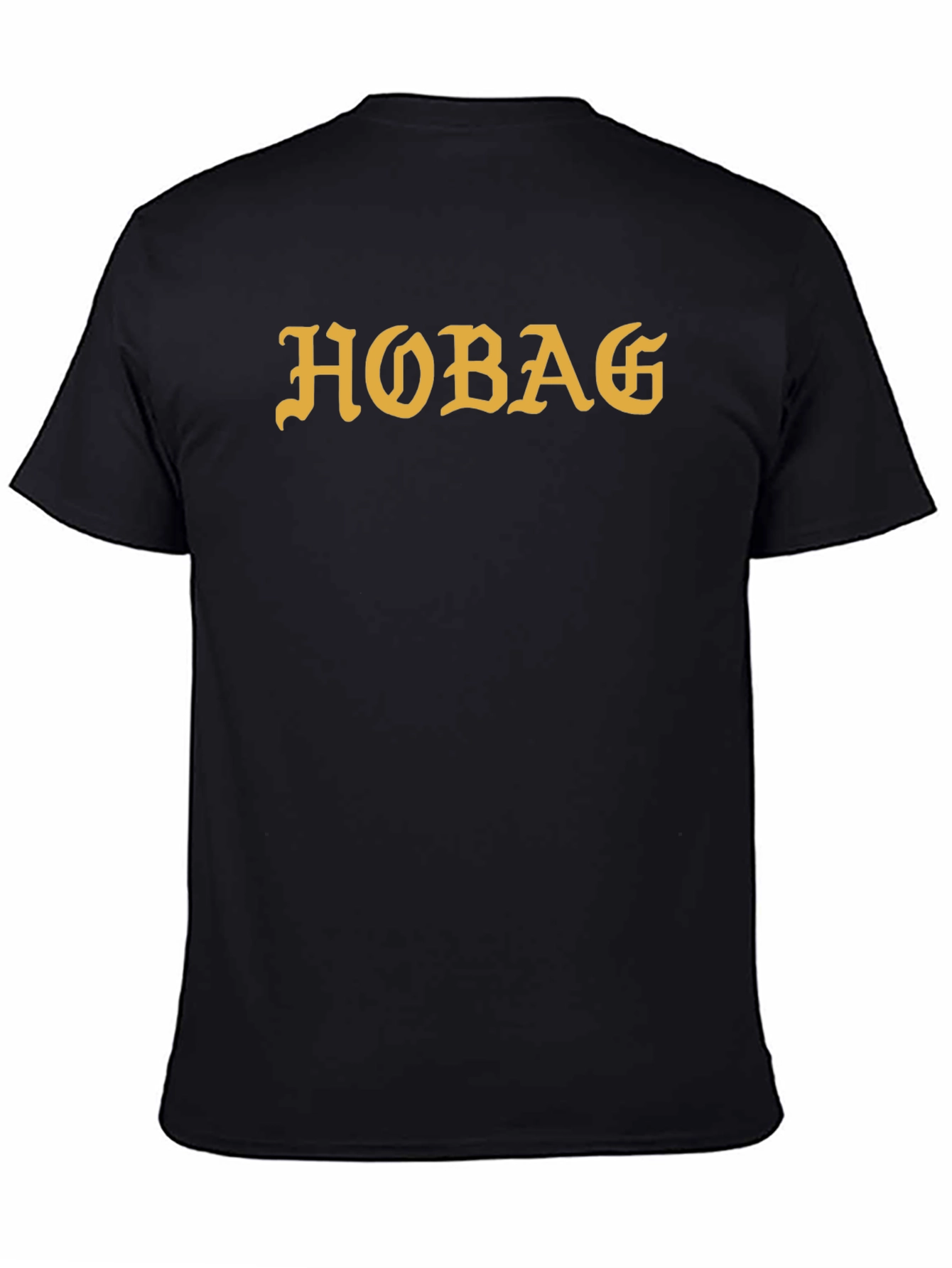 HOBAG Graphic Tee - Stylish Black T-Shirt