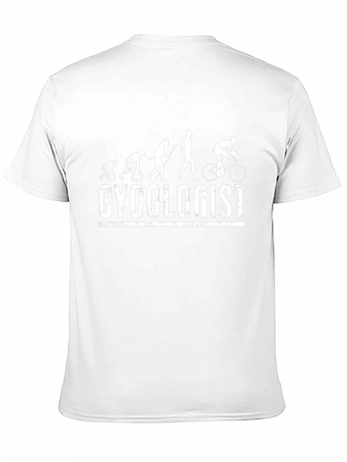 Cycololgist Evolution T-Shirt - Funny Cycling Tee