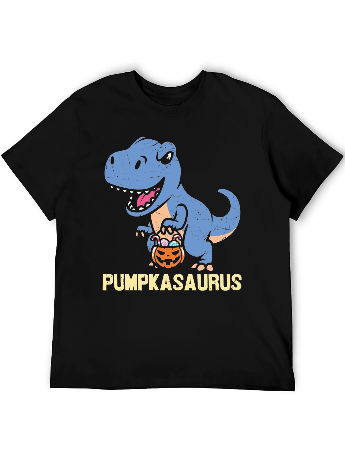 Pumpkasaurus T-Rex Halloween Shirt