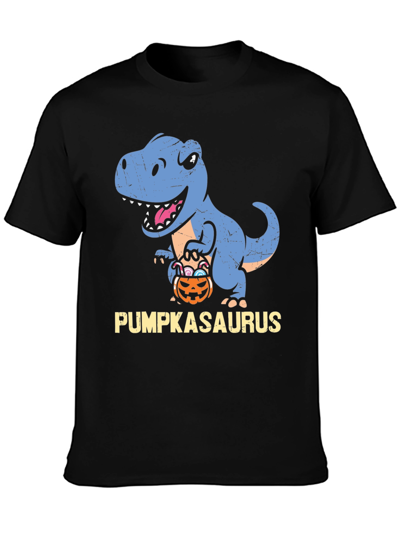 Pumpkasaurus T-Rex Halloween Shirt