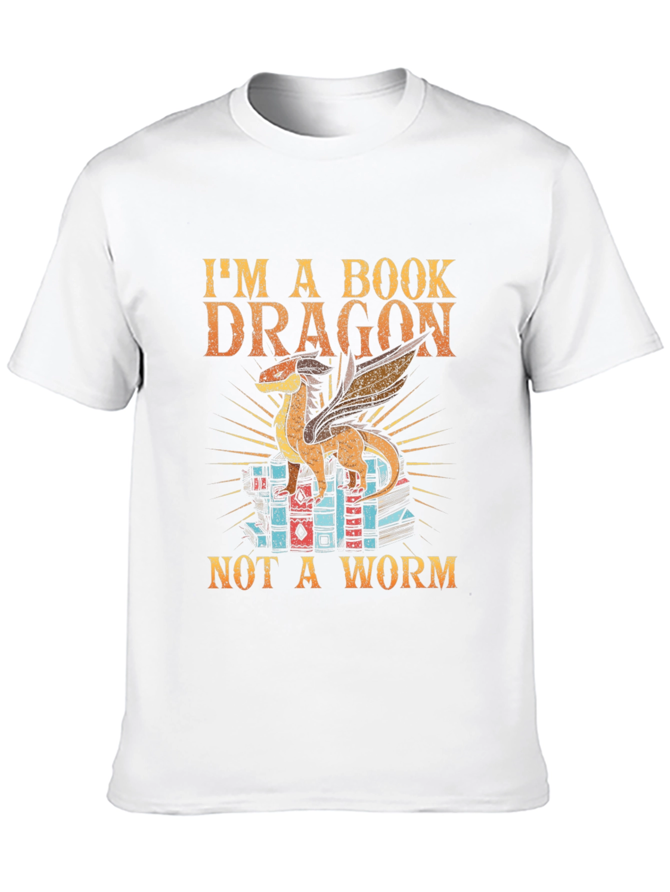 Book Dragon T-Shirt - Literary Fun!