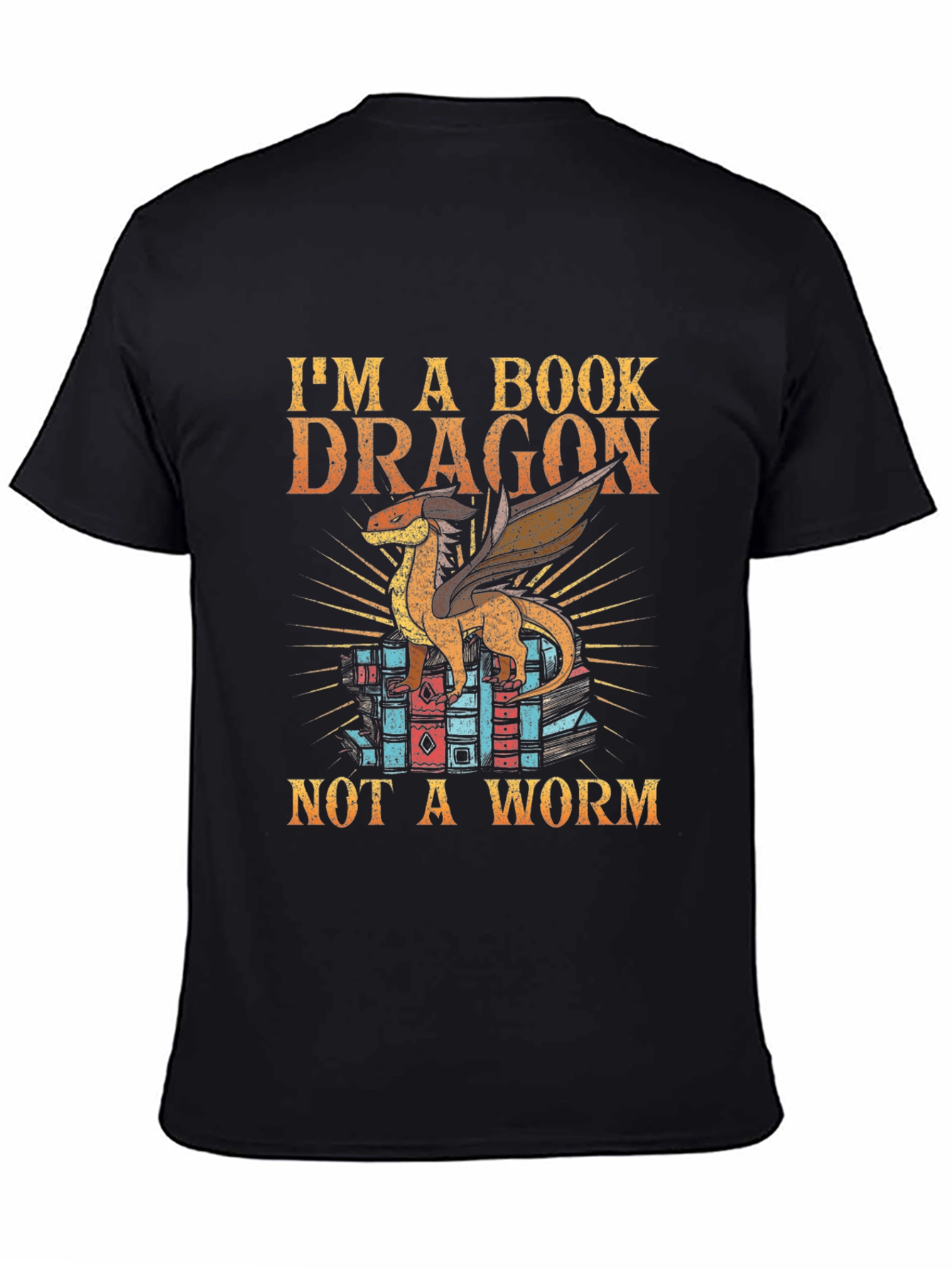 Book Dragon T-Shirt - Literary Fun!