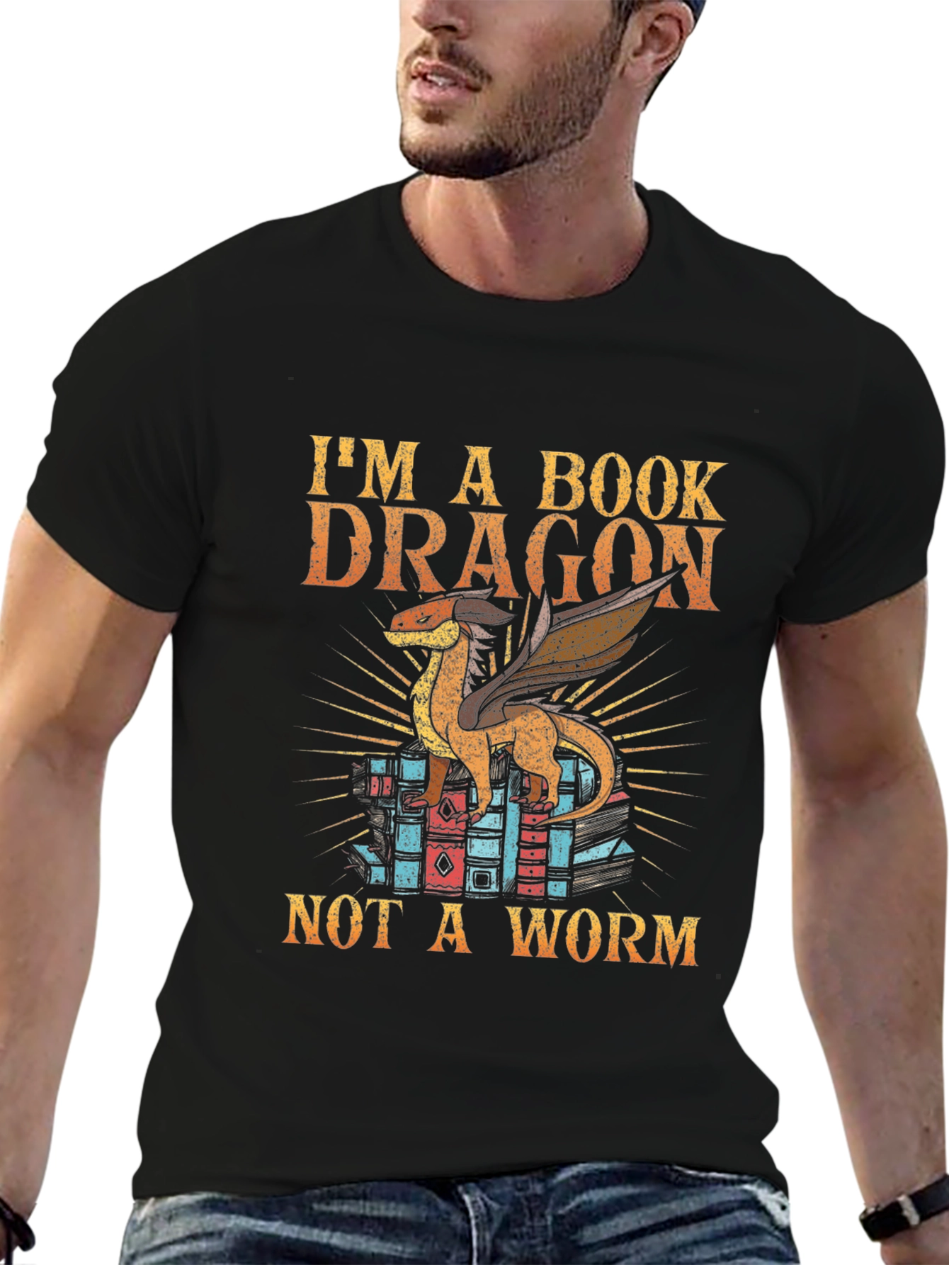 Book Dragon T-Shirt - Literary Fun!