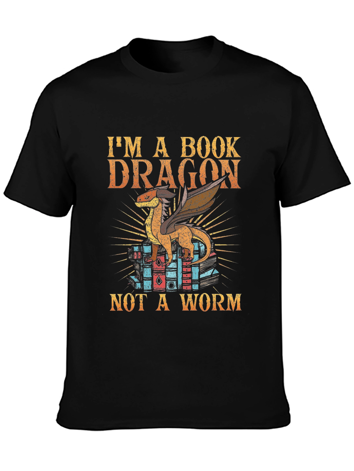 Book Dragon T-Shirt - Literary Fun!