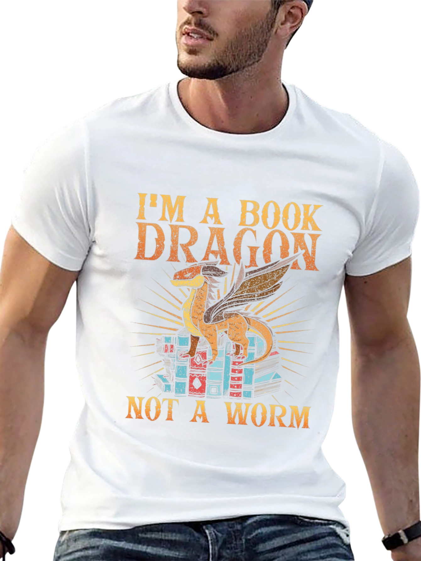 Book Dragon T-Shirt - Literary Fun!
