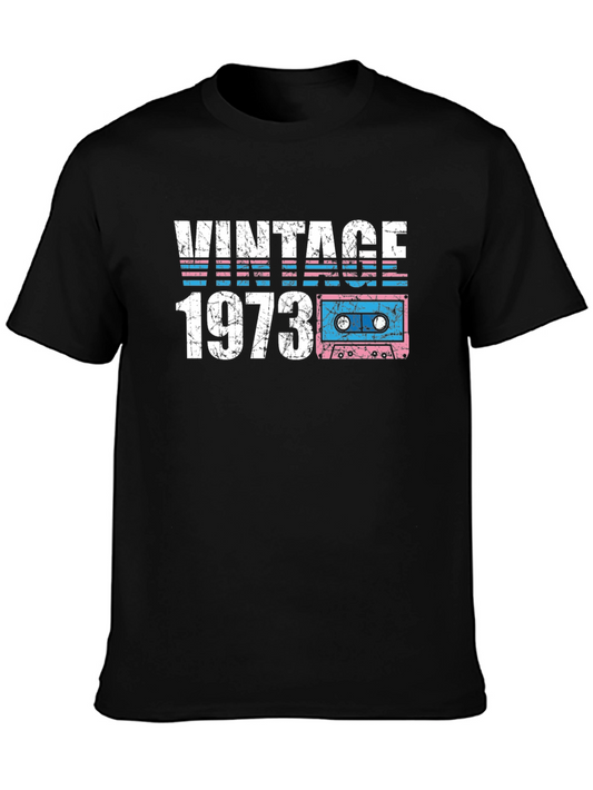 Vintage 1973 Cassette Tape T-Shirt