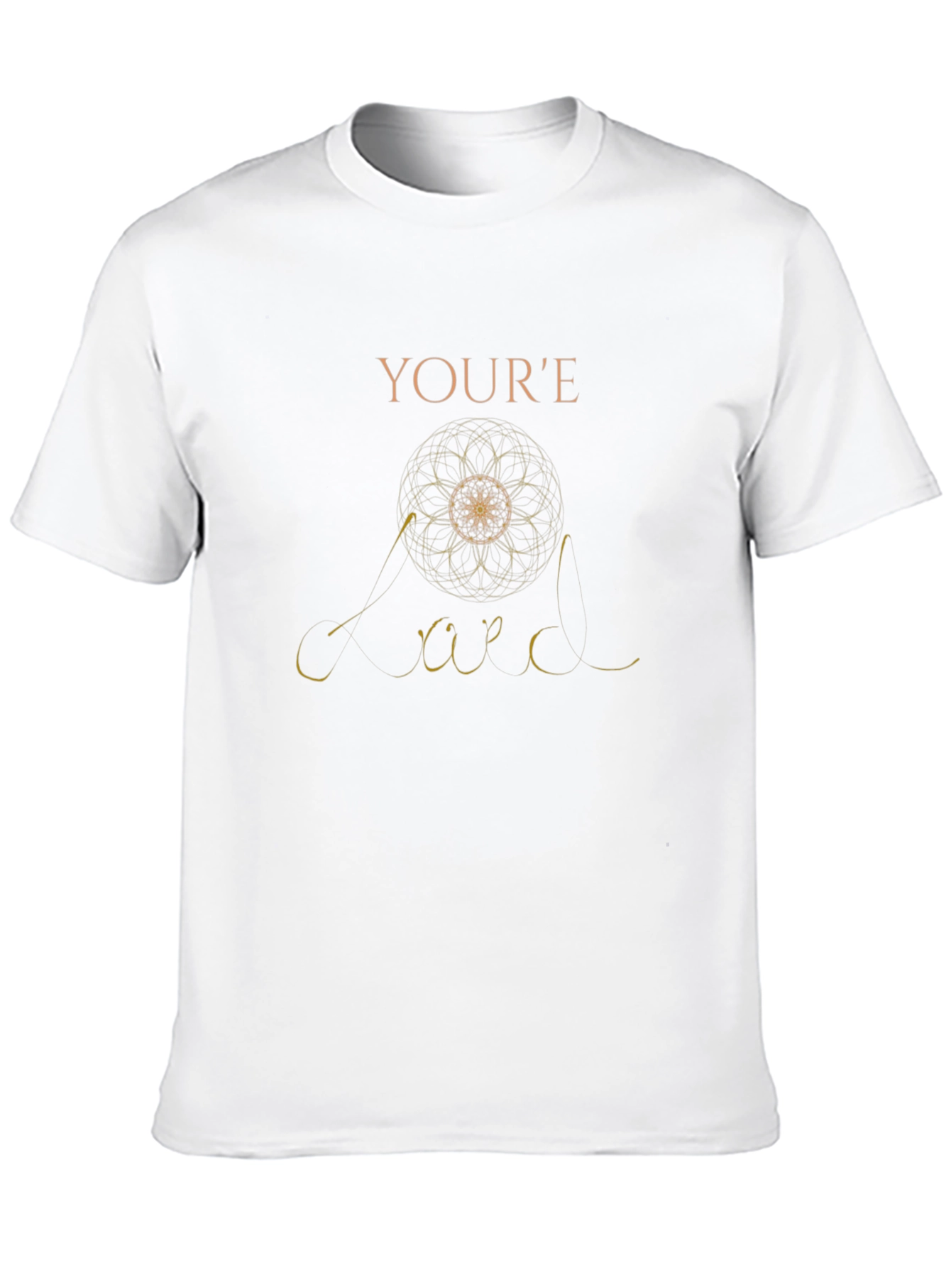 Youre Weird Graphic Black T-Shirt