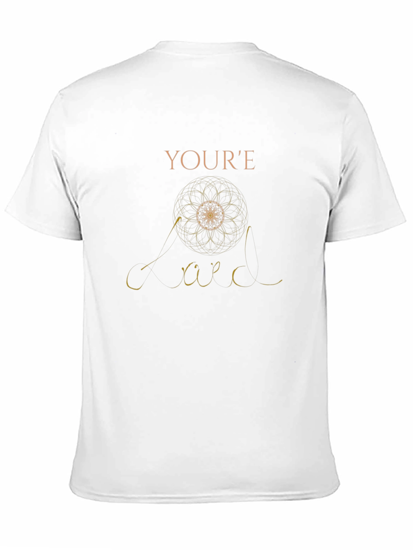 Youre Weird Graphic Black T-Shirt