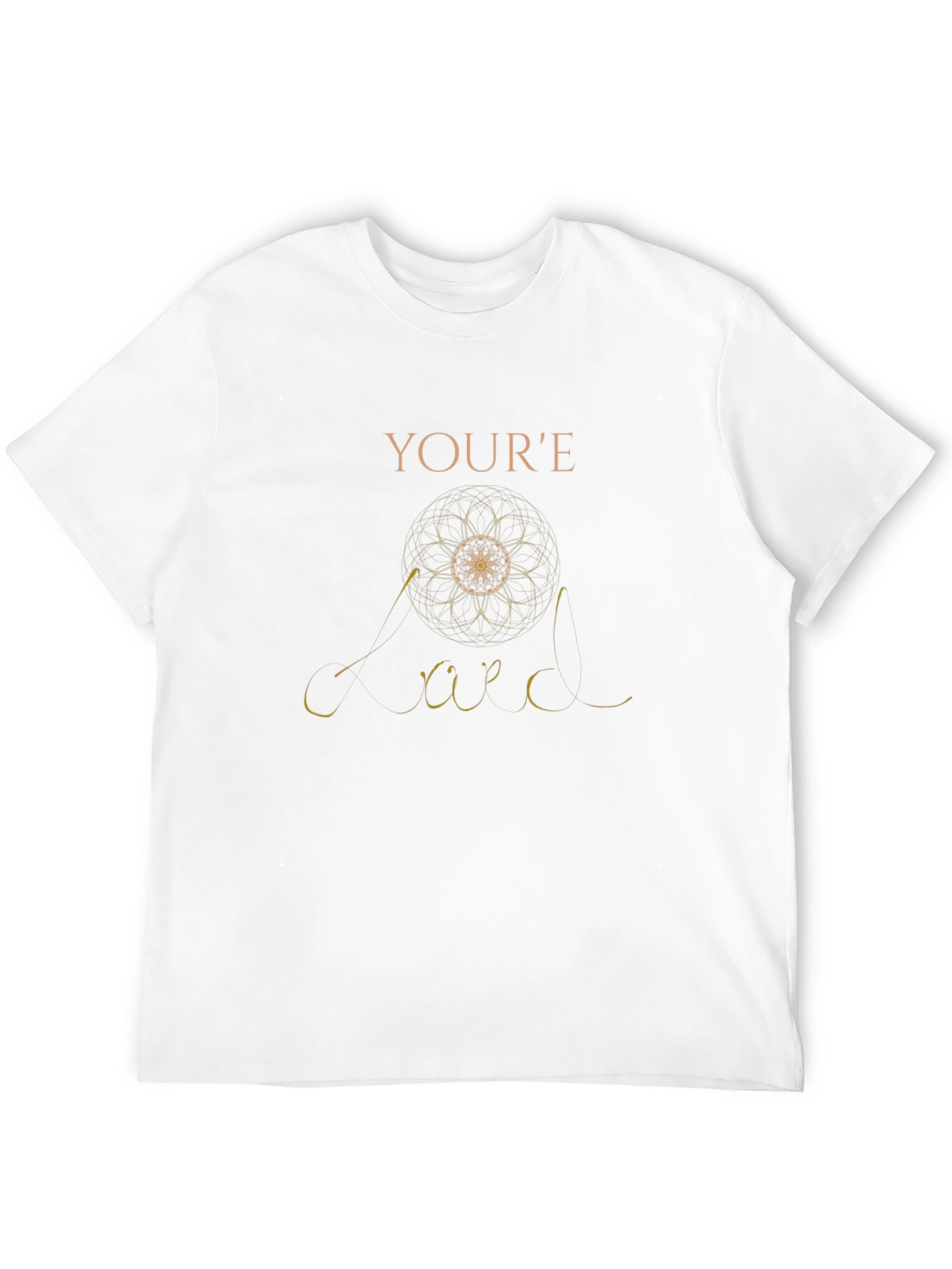 Youre Weird Graphic Black T-Shirt