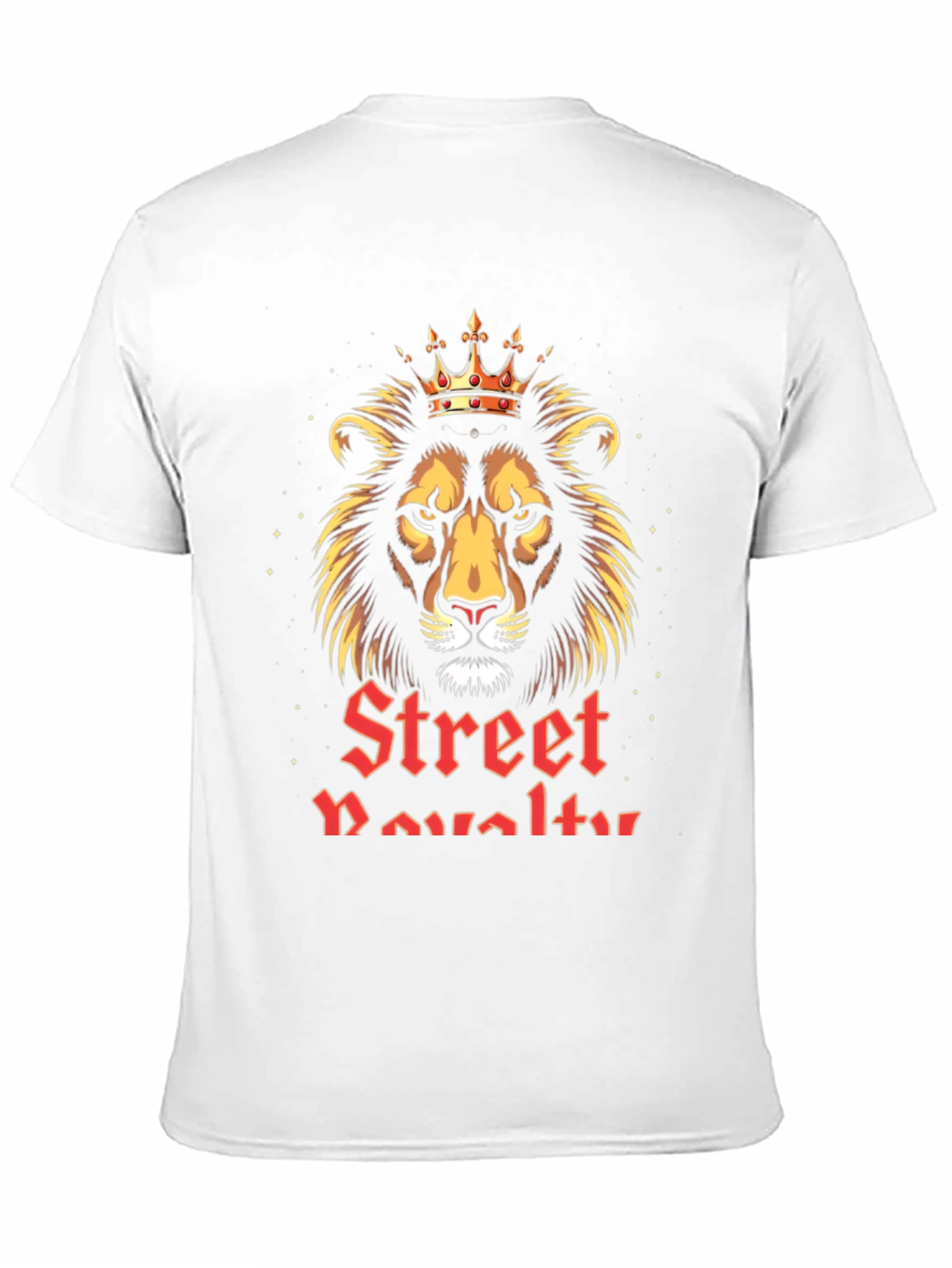 Street Royalty Lion Graphic Tee - Black