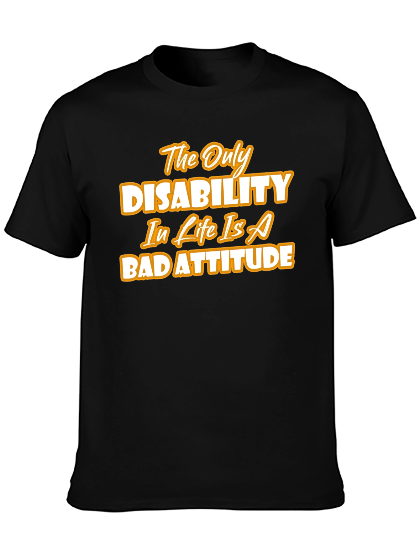 Inspirational Bad Attitude Graphic Tee
