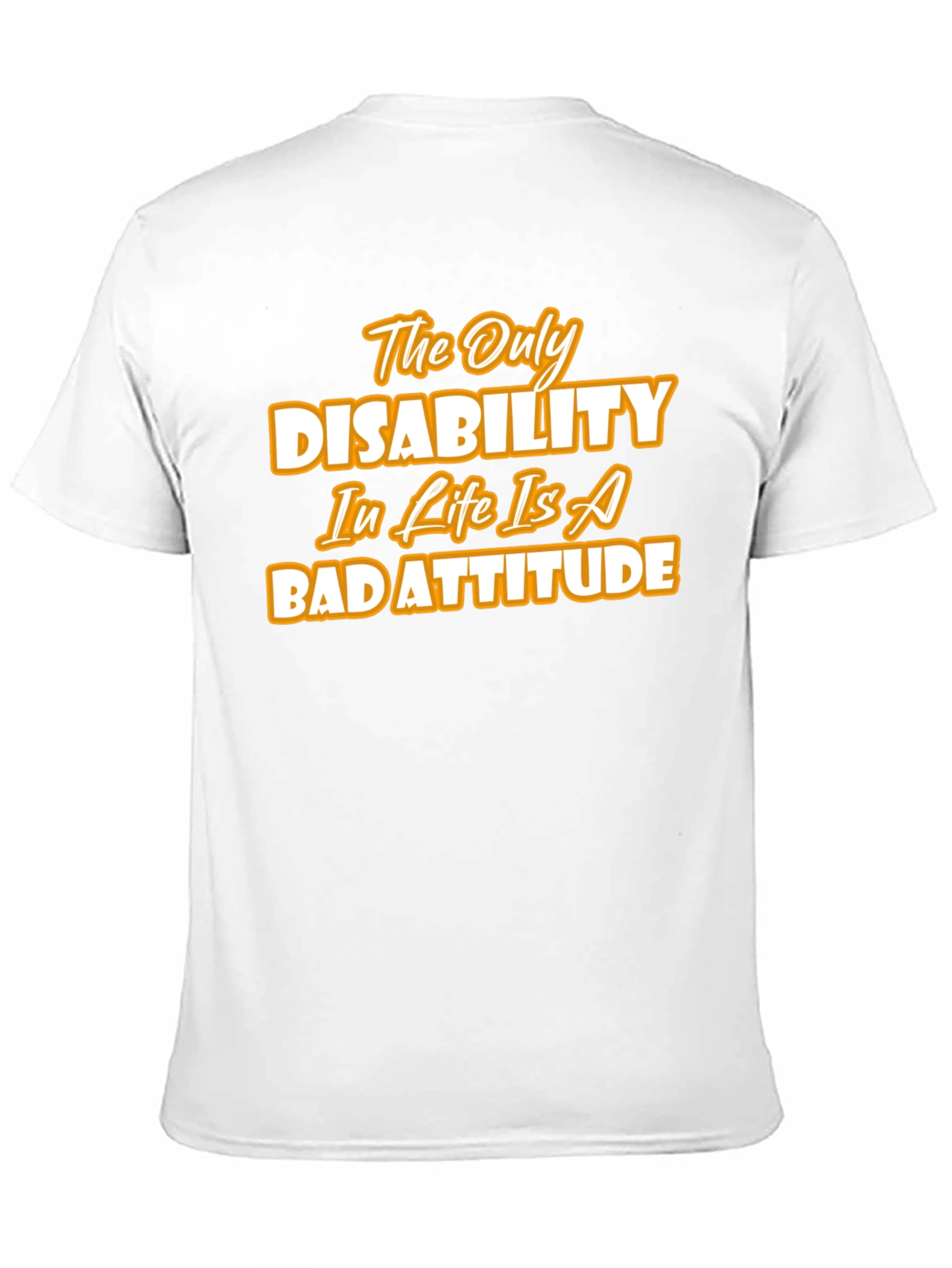 Inspirational Bad Attitude Graphic Tee