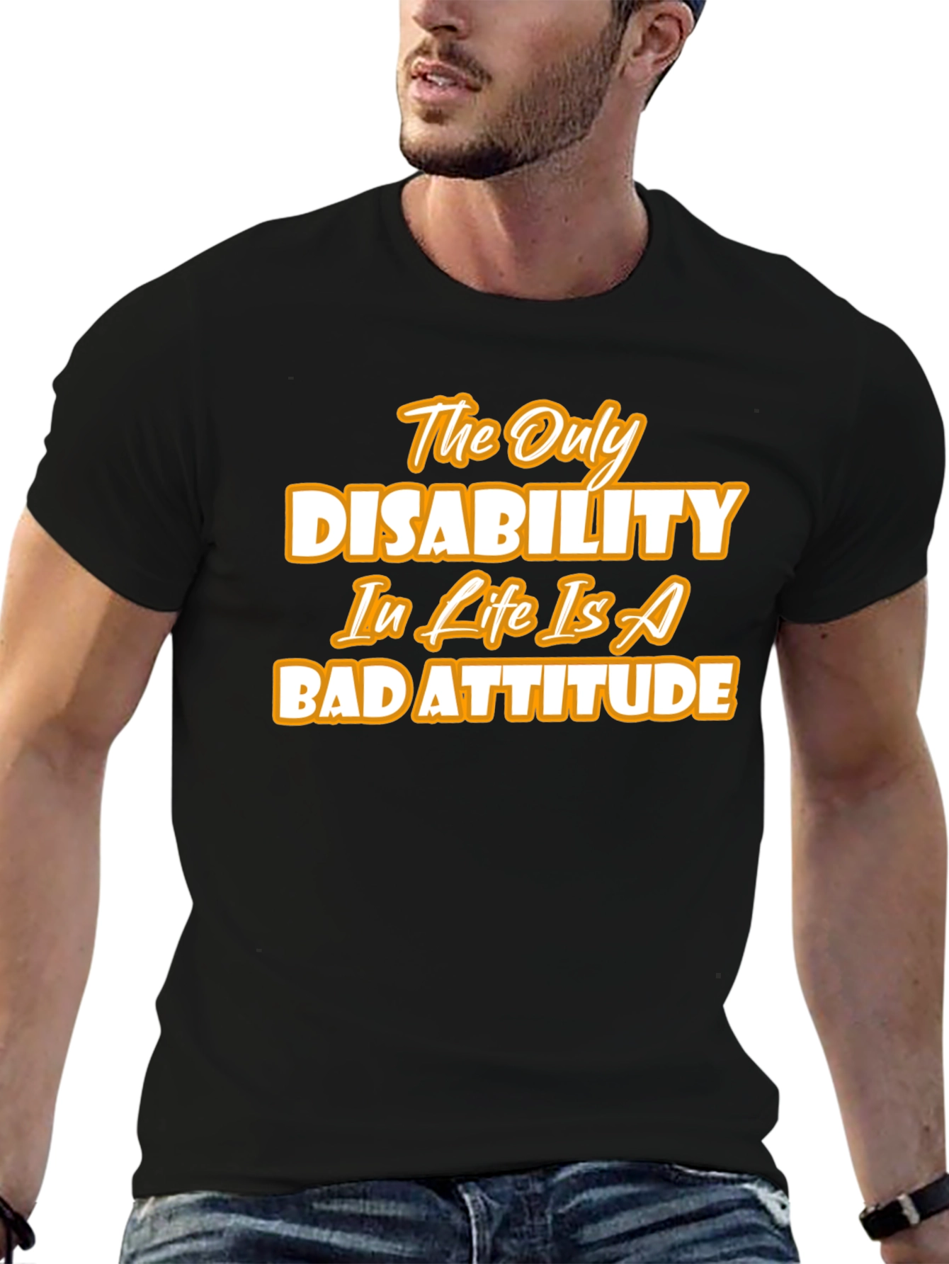 Inspirational Bad Attitude Graphic Tee