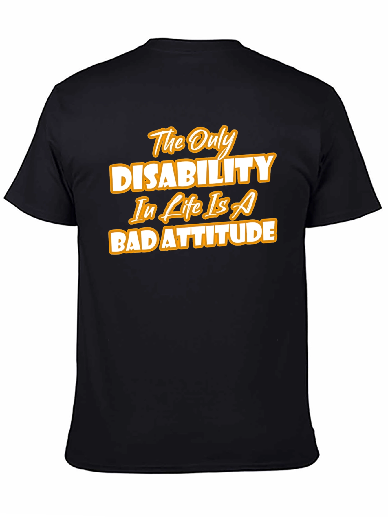Inspirational Bad Attitude Graphic Tee