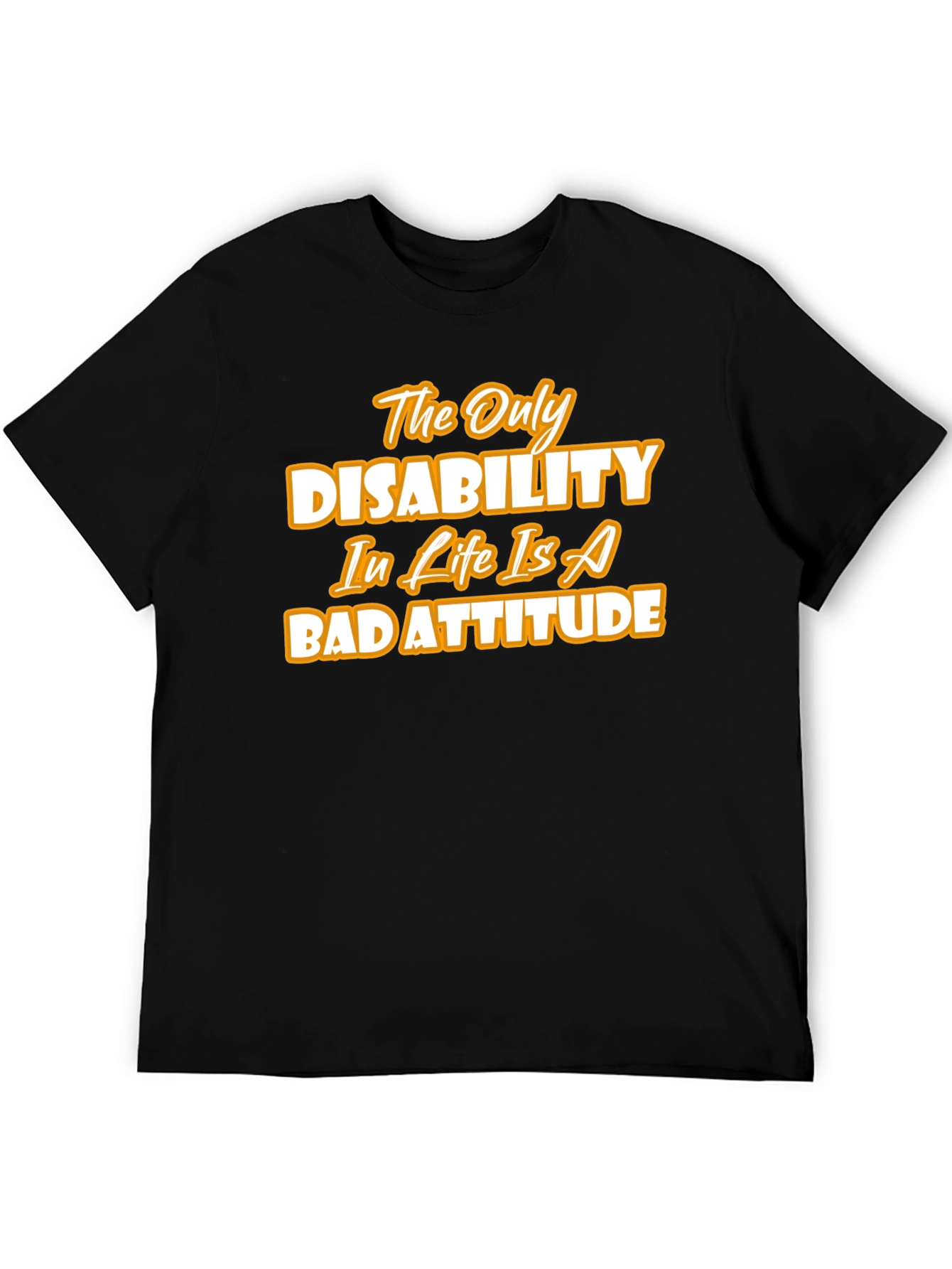 Inspirational Bad Attitude Graphic Tee