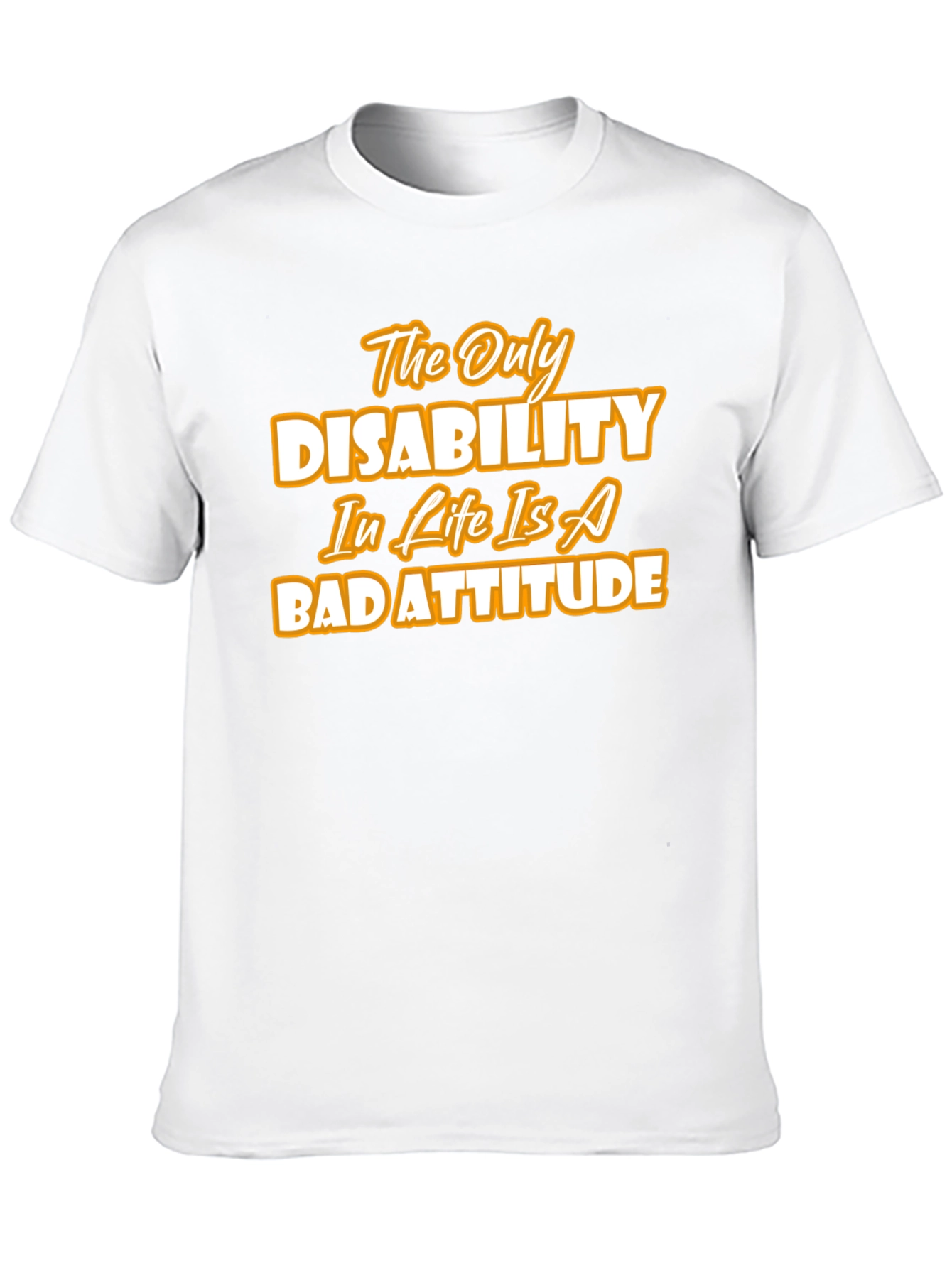 Inspirational Bad Attitude Graphic Tee