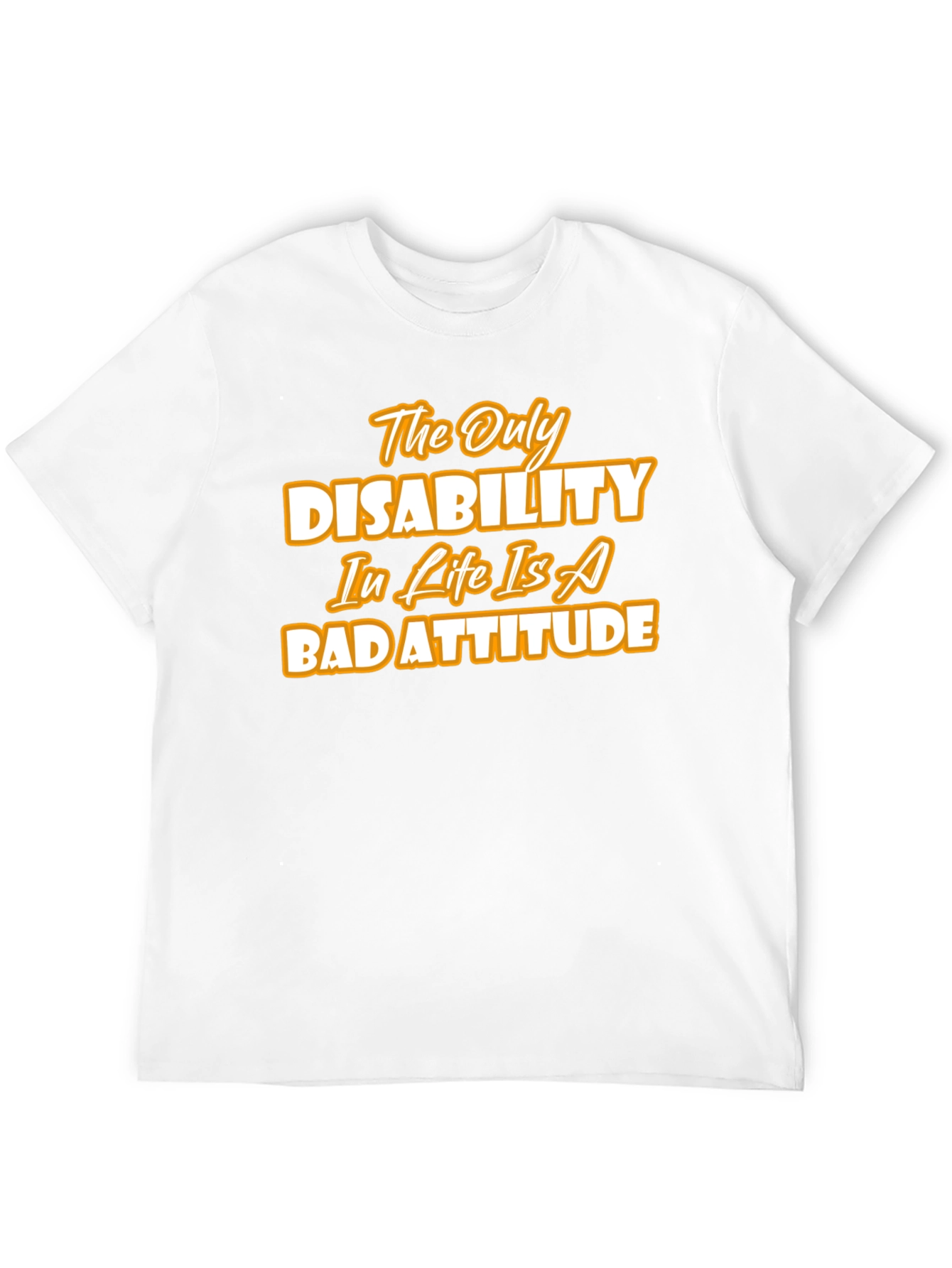 Inspirational Bad Attitude Graphic Tee