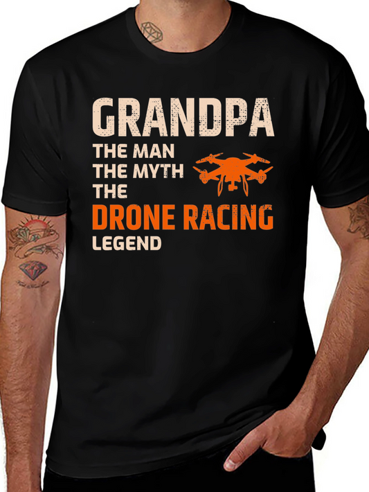 Grandpa Drone Racing Legend T-Shirt