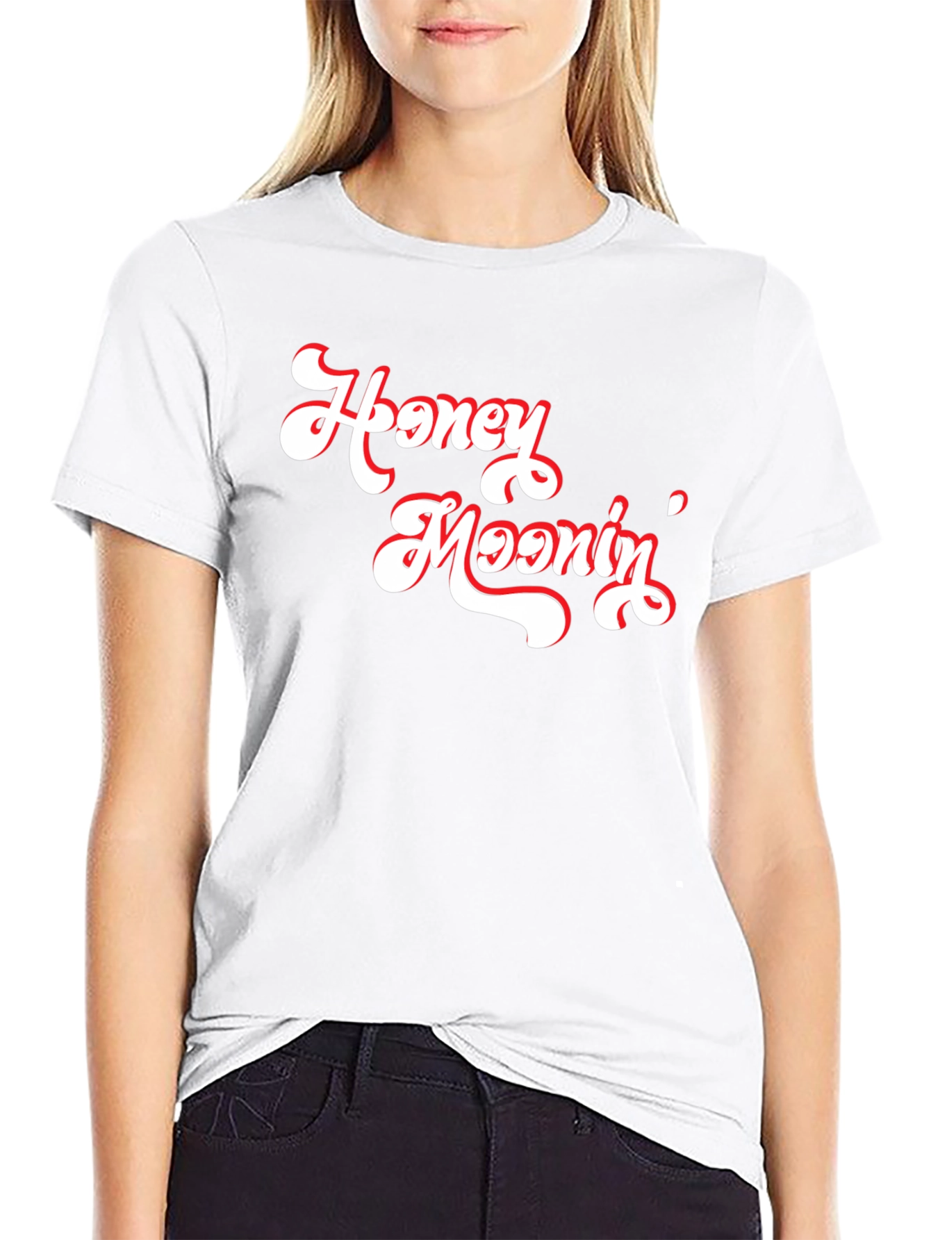 Honeymoonin Graphic T-Shirt - Retro Style