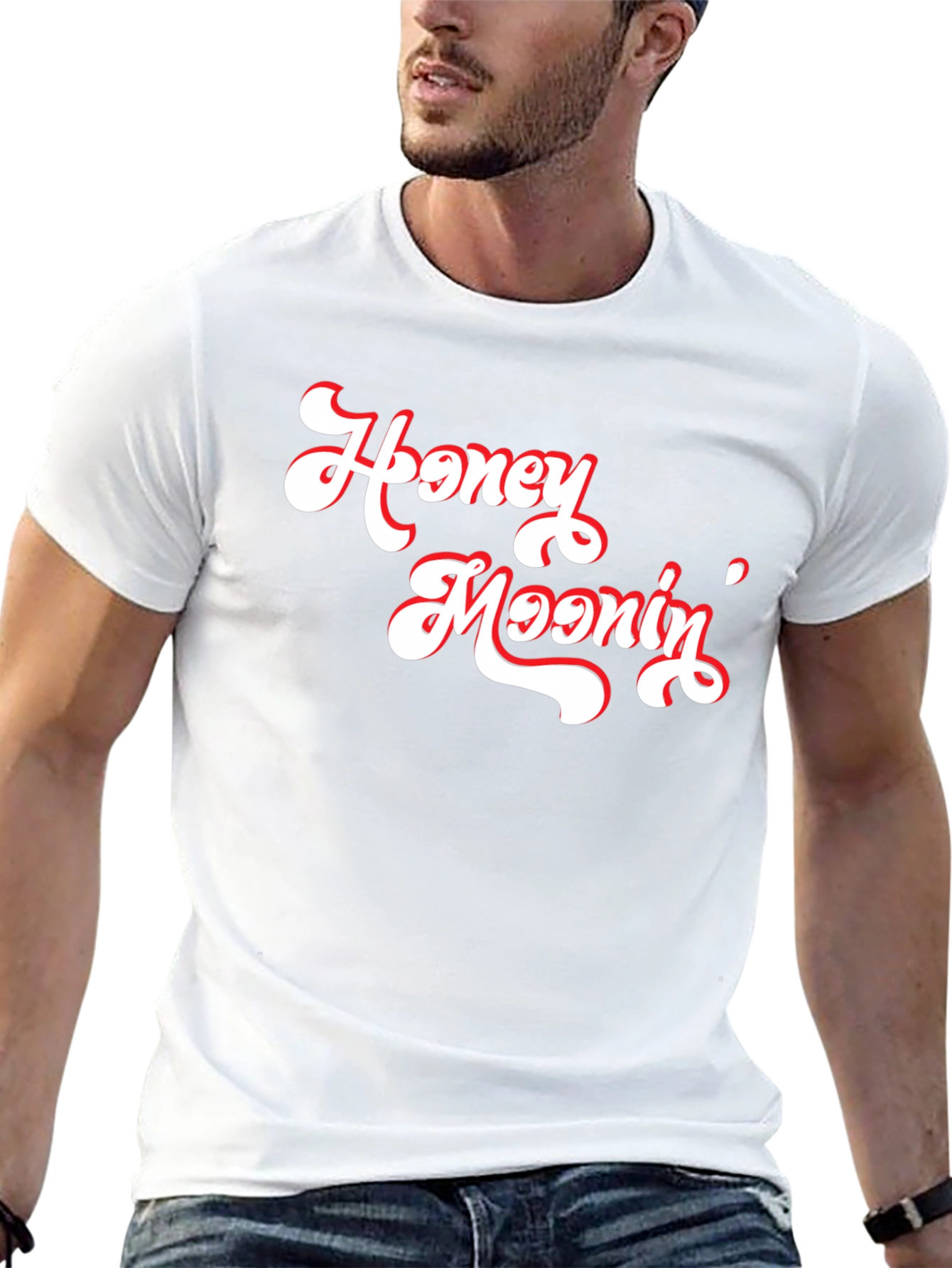 Honeymoonin Graphic T-Shirt - Retro Style