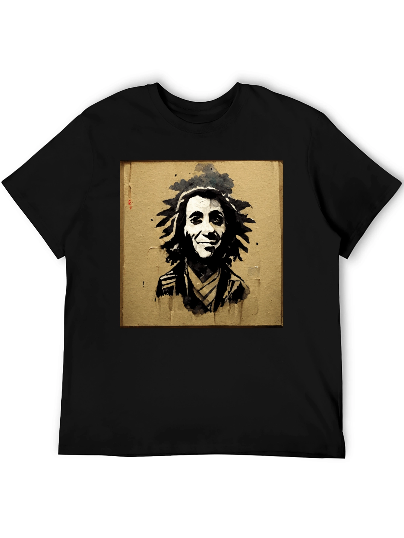 Bob Marley Portrait Graphic Tee - Reggae Inspired