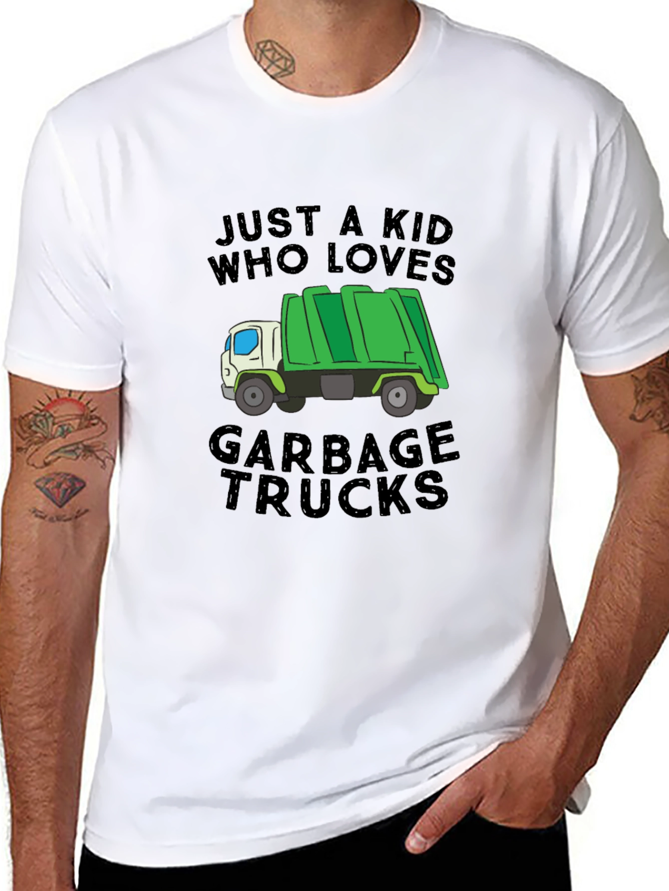 Garbage Truck Lover T-Shirt - Kids Cartoons