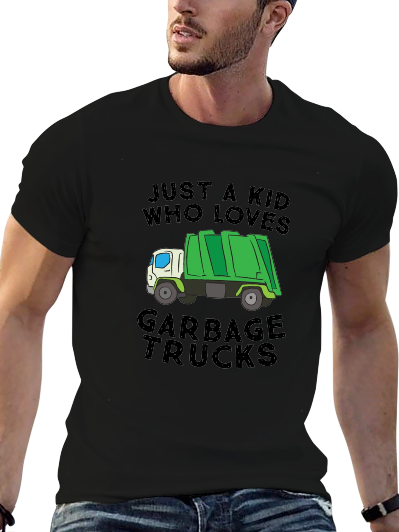 Garbage Truck Lover T-Shirt - Kids Cartoons
