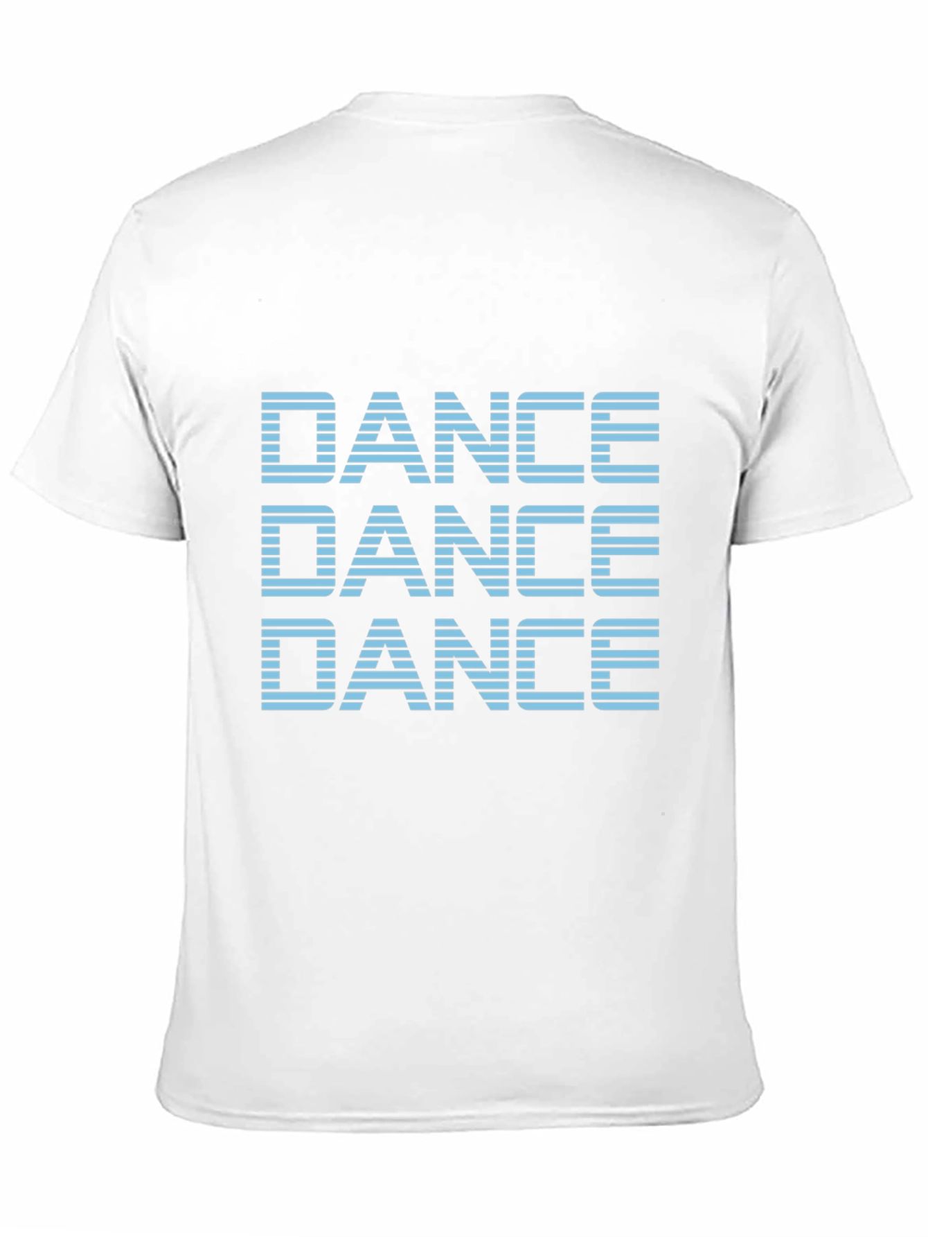 Dance Graphic Tee - Black Cotton Crew Neck T-Shirt