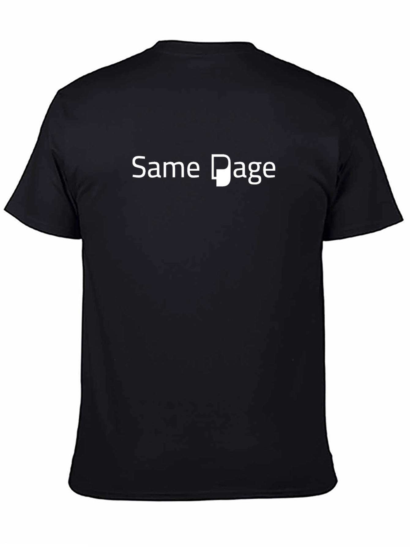 Same Page Graphic Tee - Soft Cotton Blend