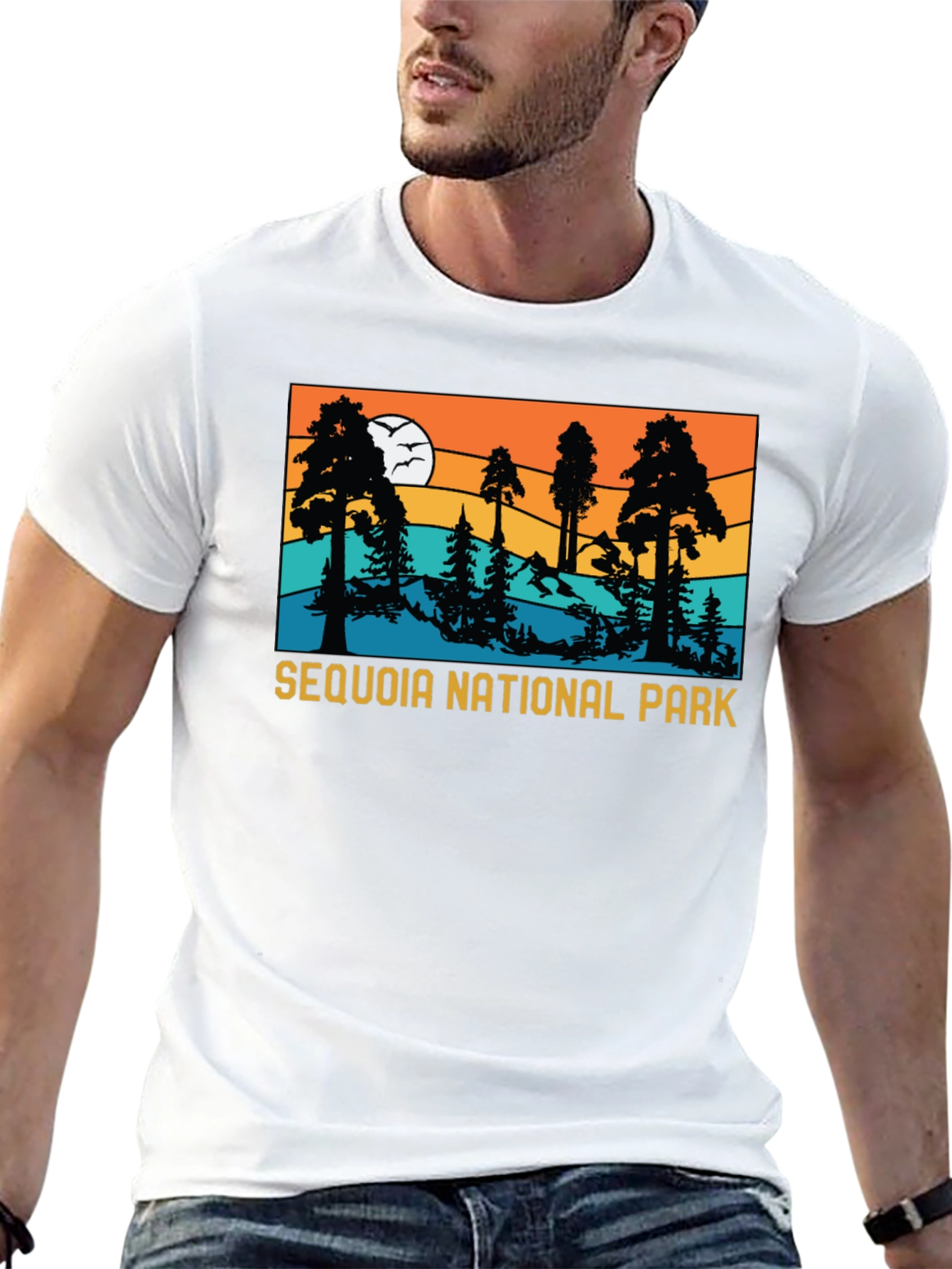 Sequoia National Park Graphic Tee - Black
