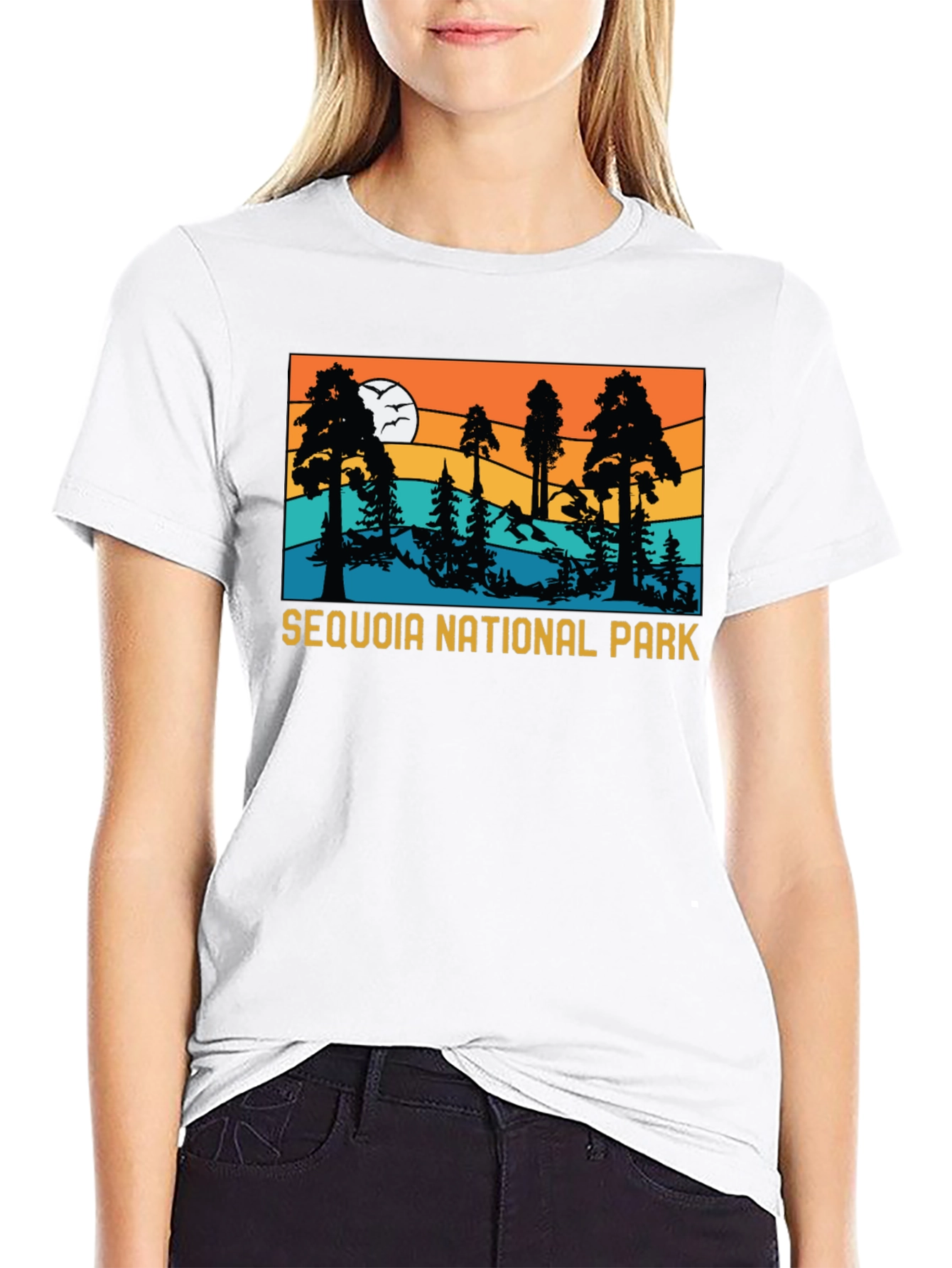 Sequoia National Park Graphic Tee - Black