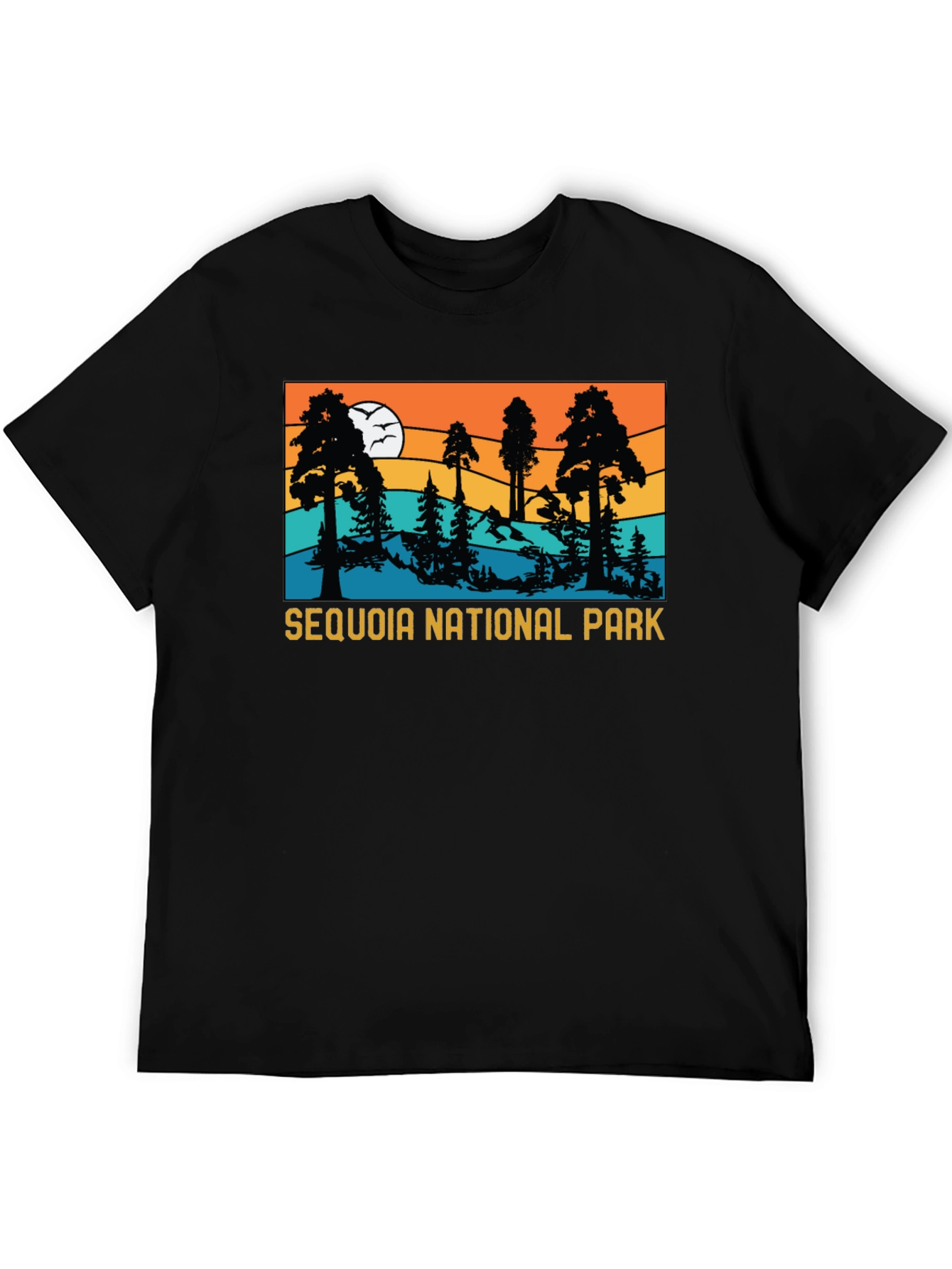 Sequoia National Park Graphic Tee - Black