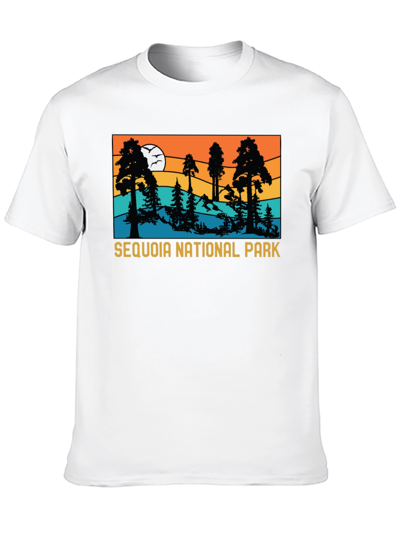 Sequoia National Park Graphic Tee - Black