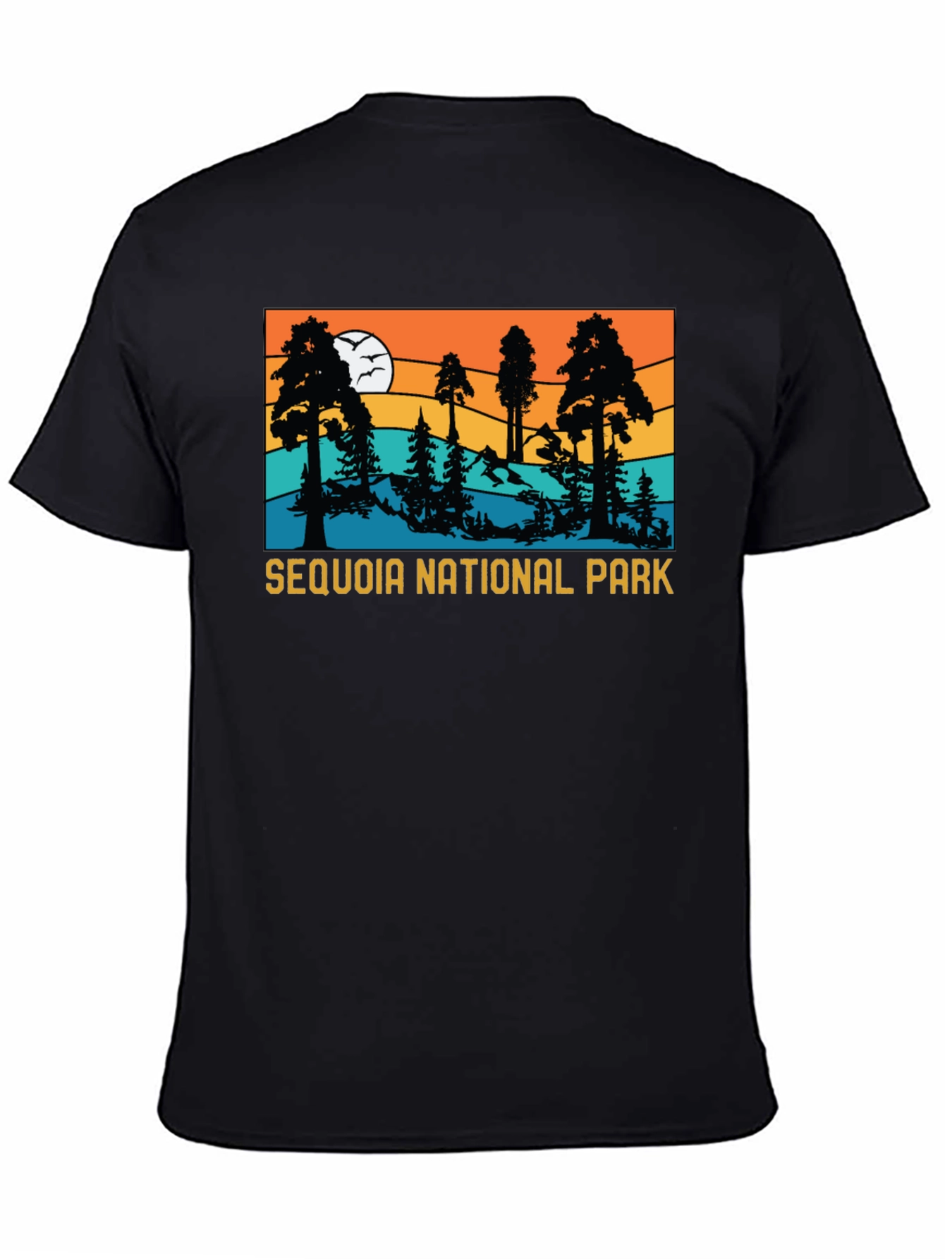 Sequoia National Park Graphic Tee - Black