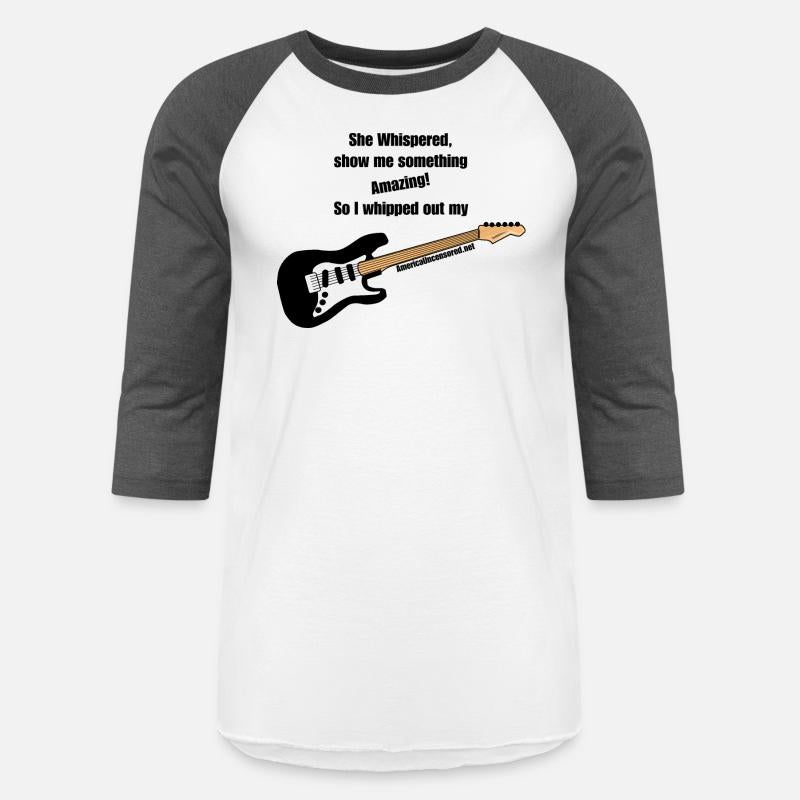 She whispered guitar