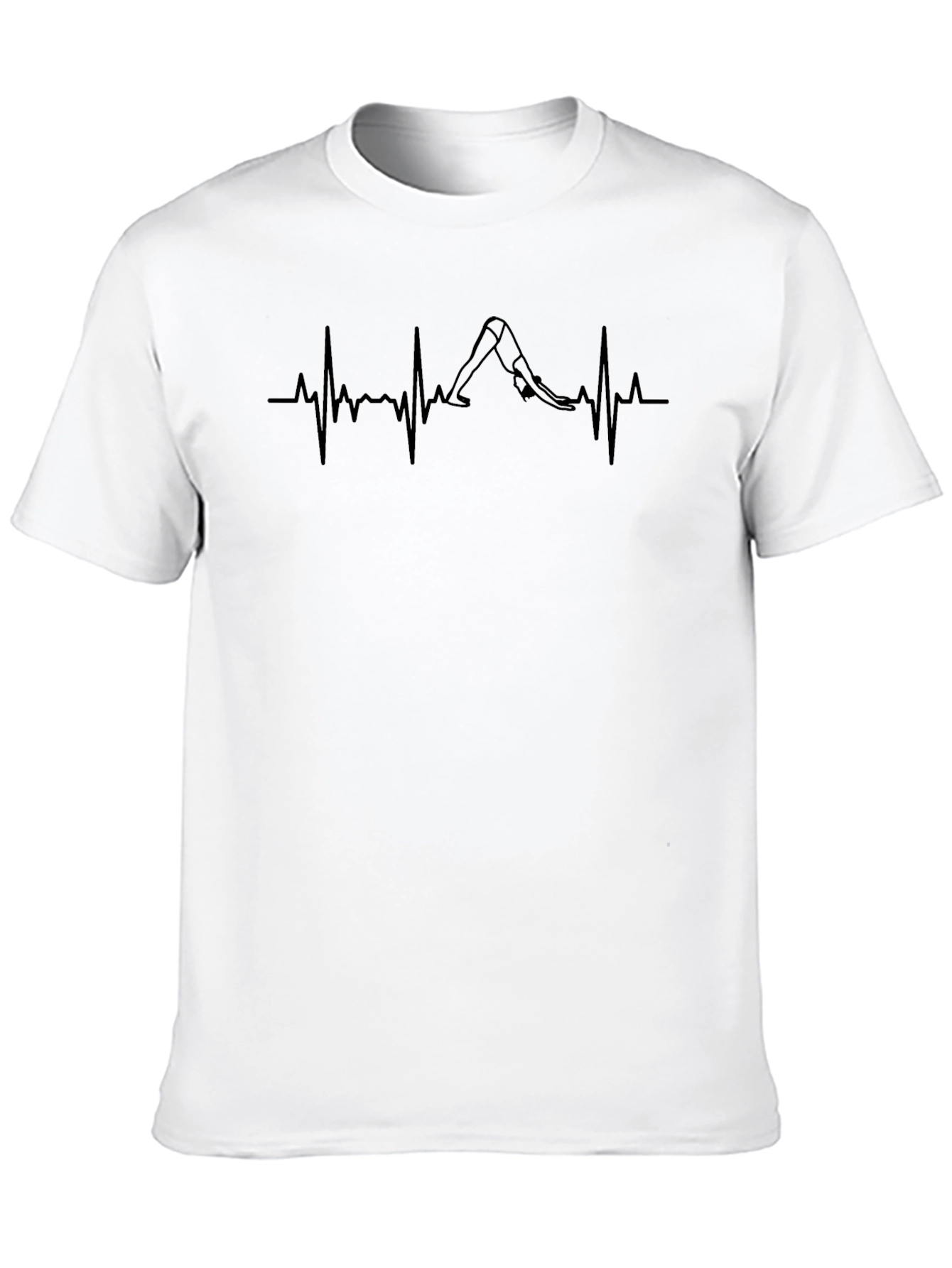 Yoga Heartbeat T-Shirt - Relaxed Fit