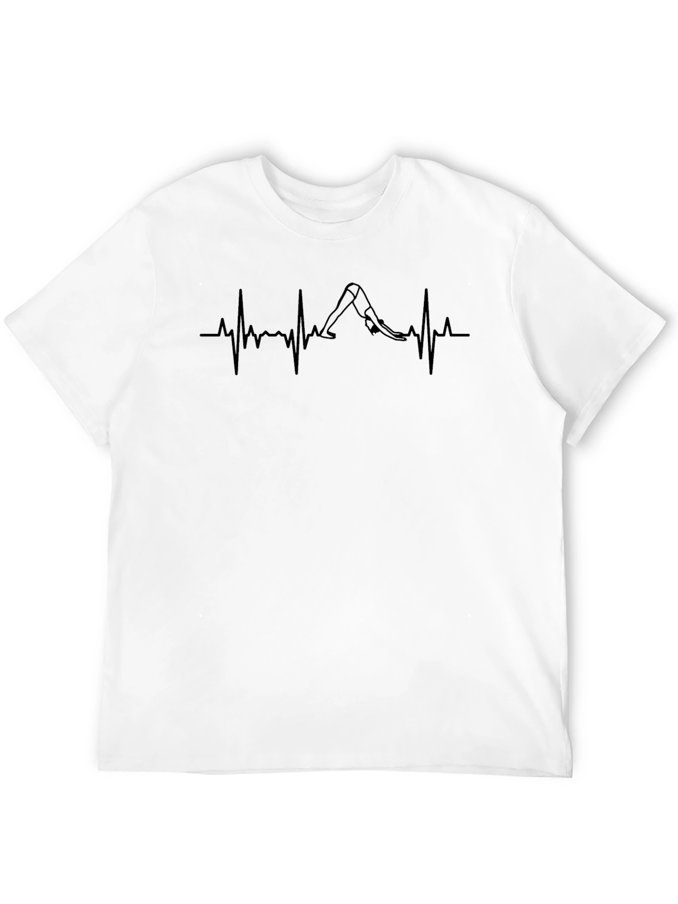 Yoga Heartbeat T-Shirt - Relaxed Fit