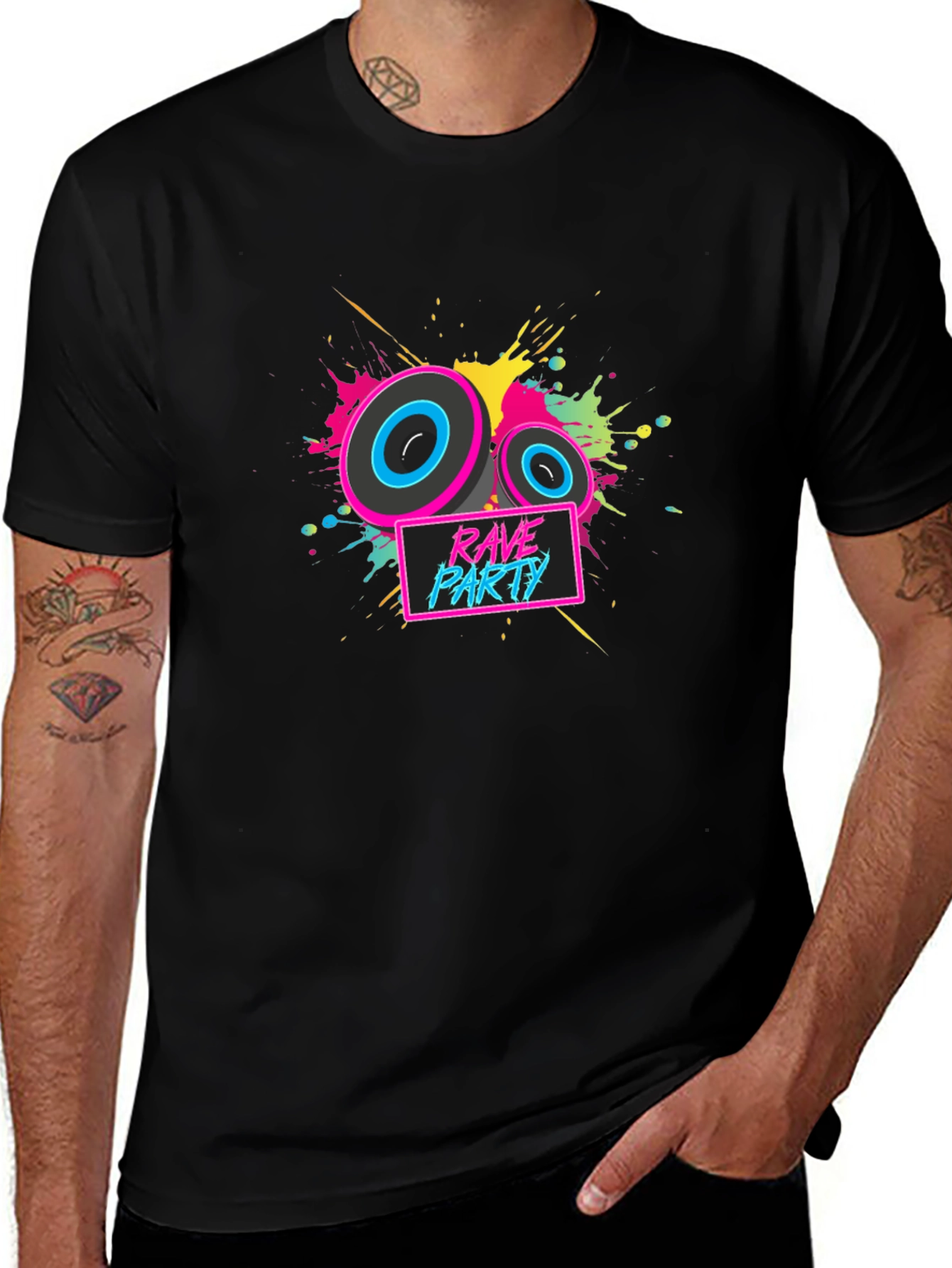 Rave Party Graphic Tee