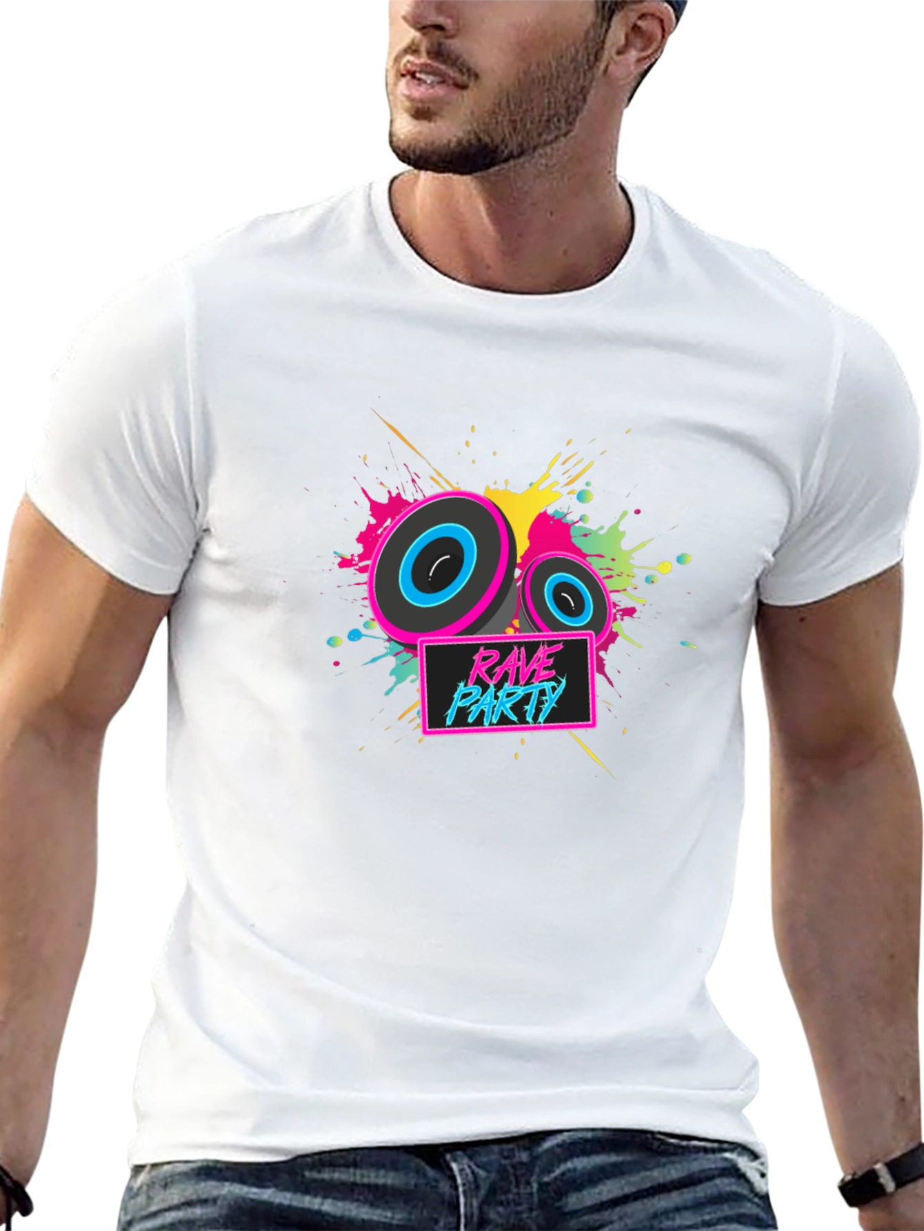 Rave Party Graphic Tee