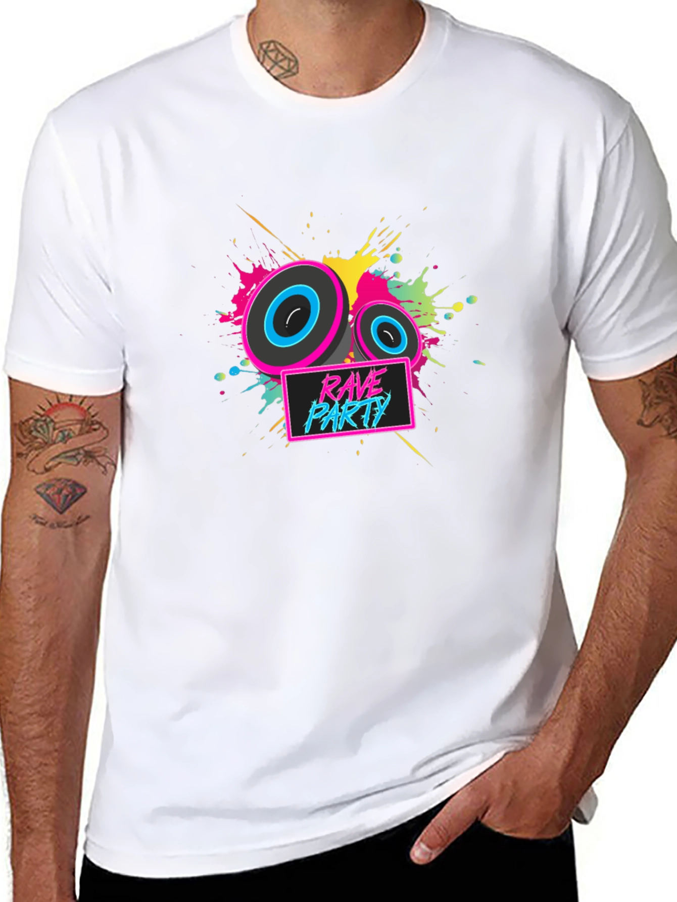 Rave Party Graphic Tee