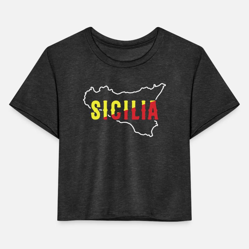 Sicilia Flag Sicily Palermo Italy