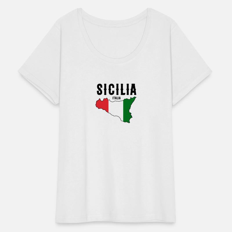 Sicilia Flag Sicily Palermo Italy