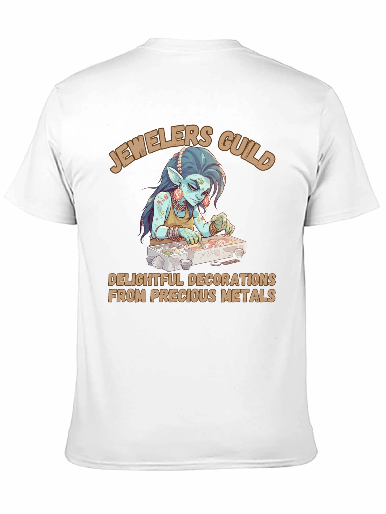 Jewelers Guild T-Shirt - Precious Metals Design