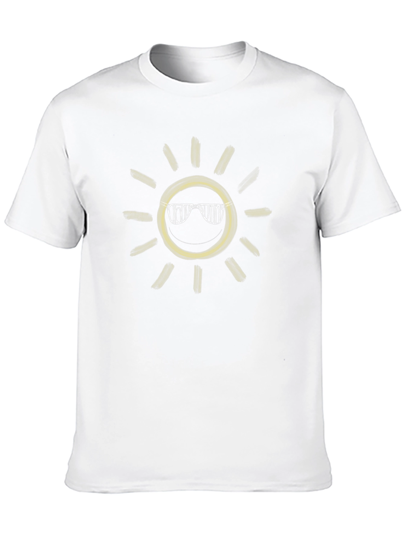 Cool Sun Graphic Tee - Black