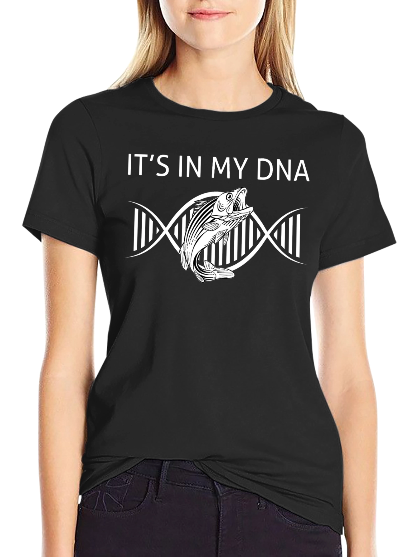 Its In My DNA Fishing T-Shirt